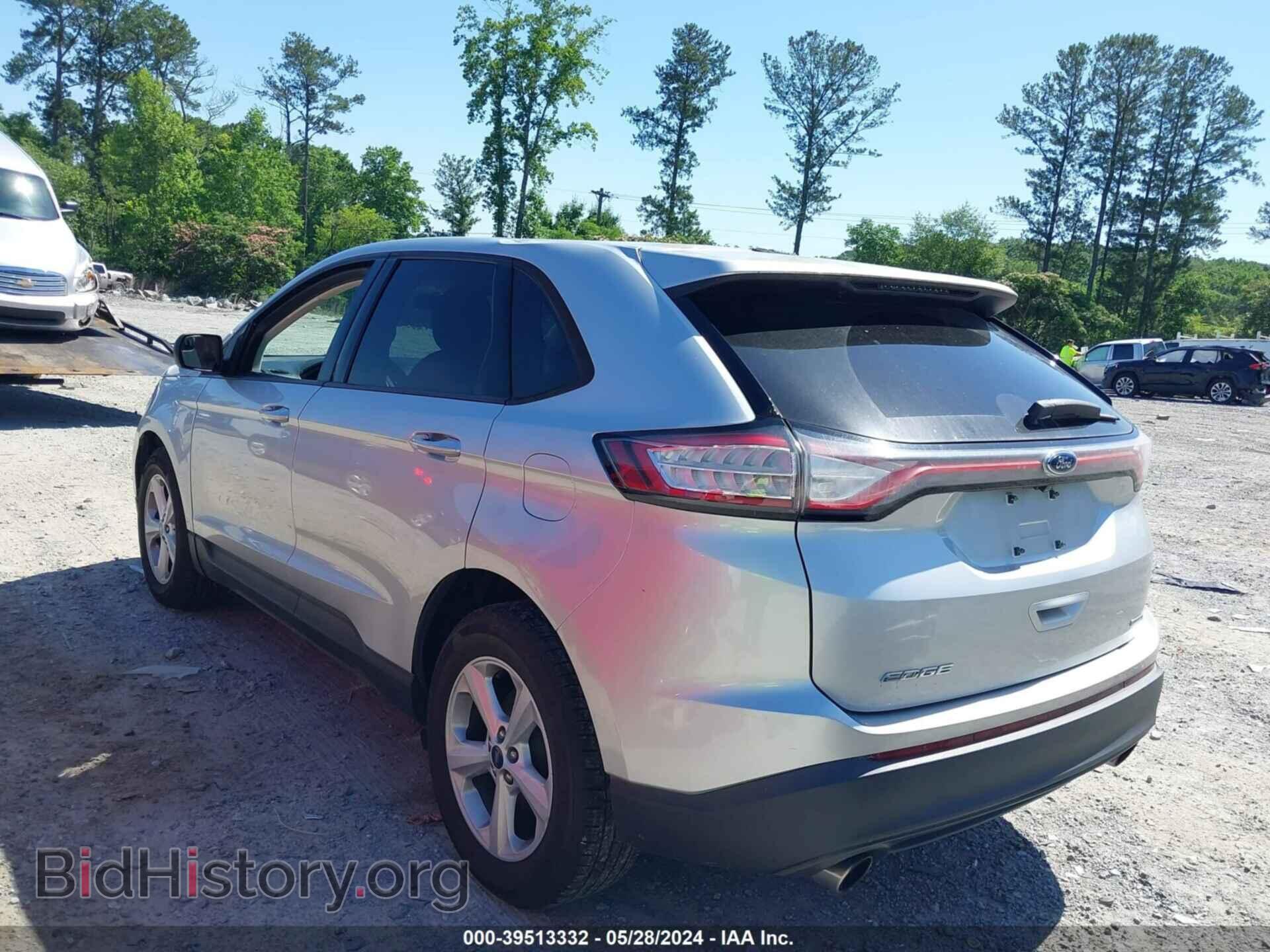 2015 FORD EDGE - VIN: 2FMTK3G98FBC09146 - Фото 3