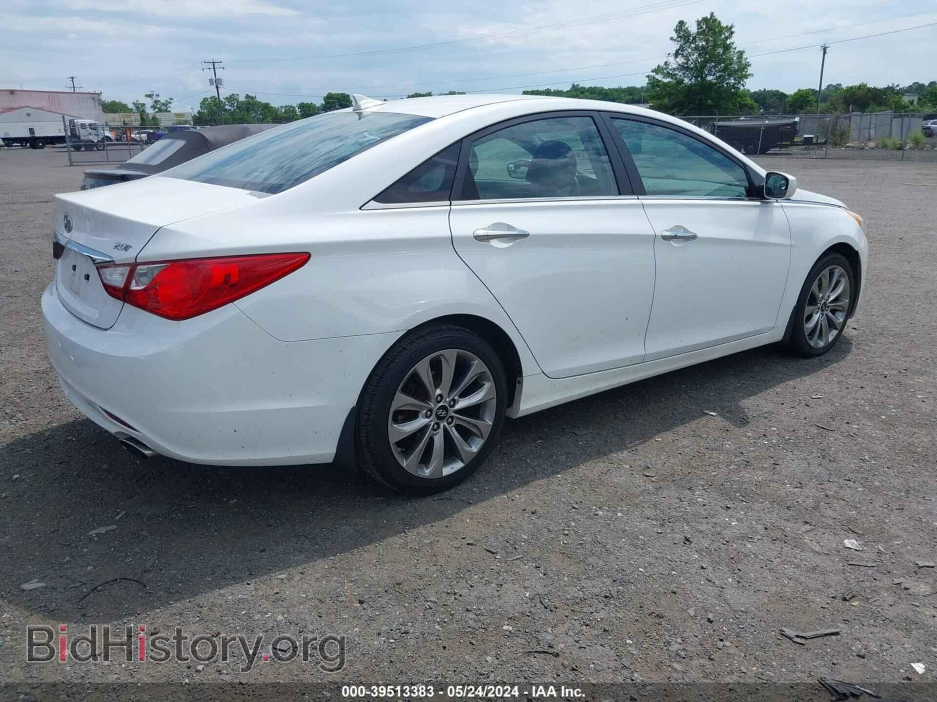 2013 HYUNDAI SONATA - VIN: 5NPEC4AB4DH559418 - Фото 4
