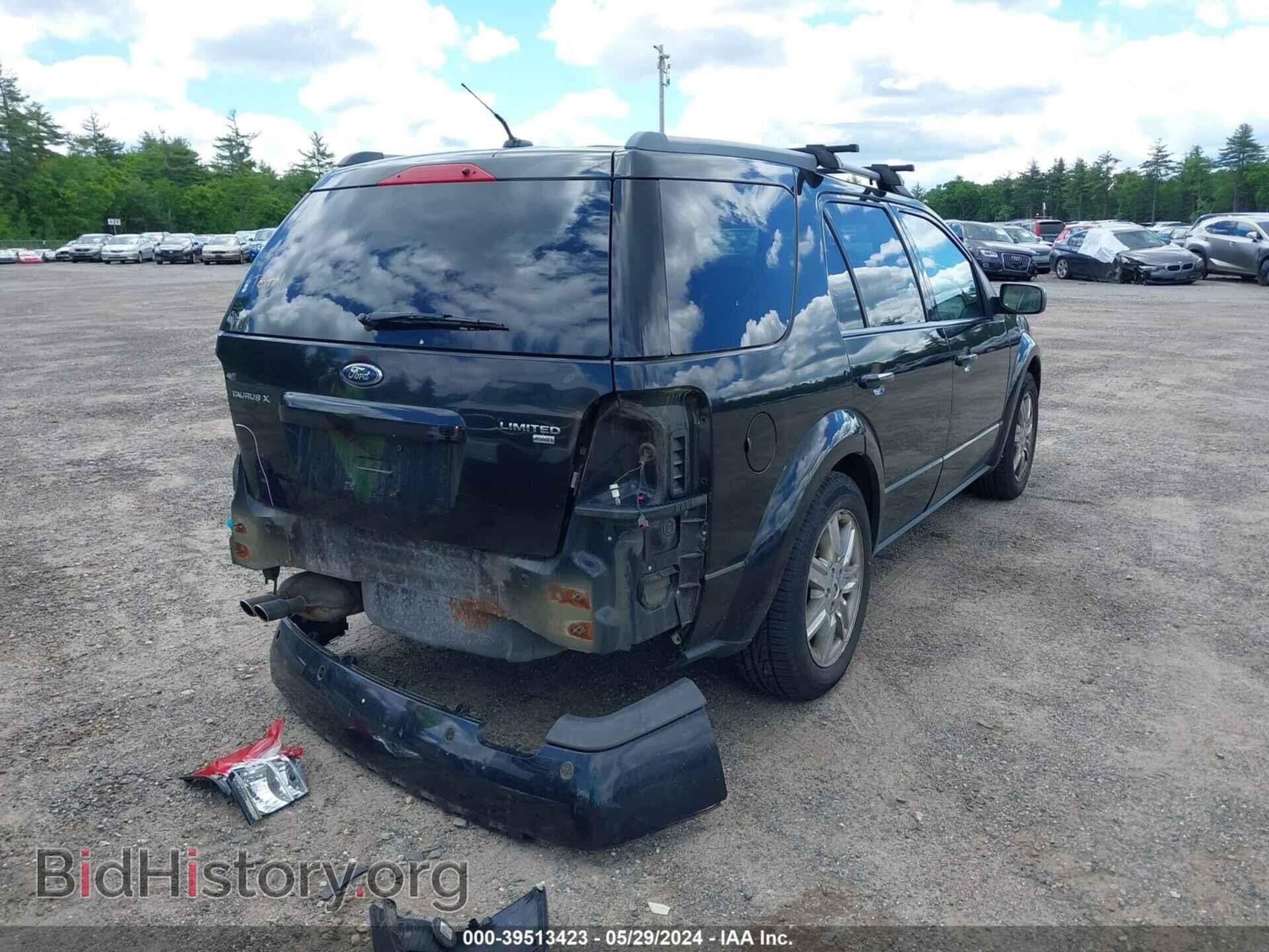 2009 FORD TAURUS X - VIN: 1FMDK06W09GA00085 - Фото 4