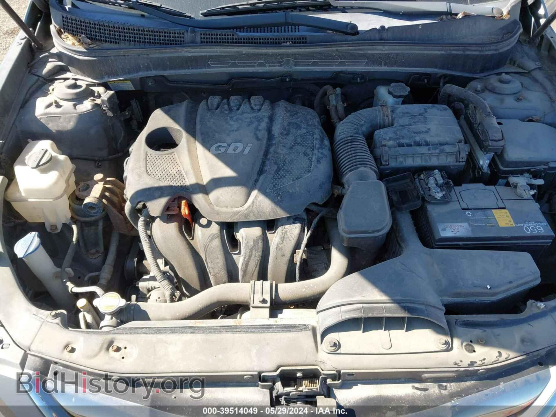 2012 HYUNDAI SONATA - VIN: 5NPEC4AC3CH389933 - Фото 10