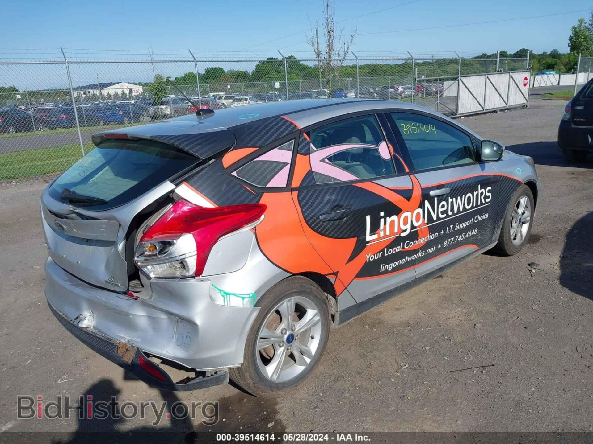 2014 FORD FOCUS - VIN: 1FADP3K24EL346237 - Фото 4