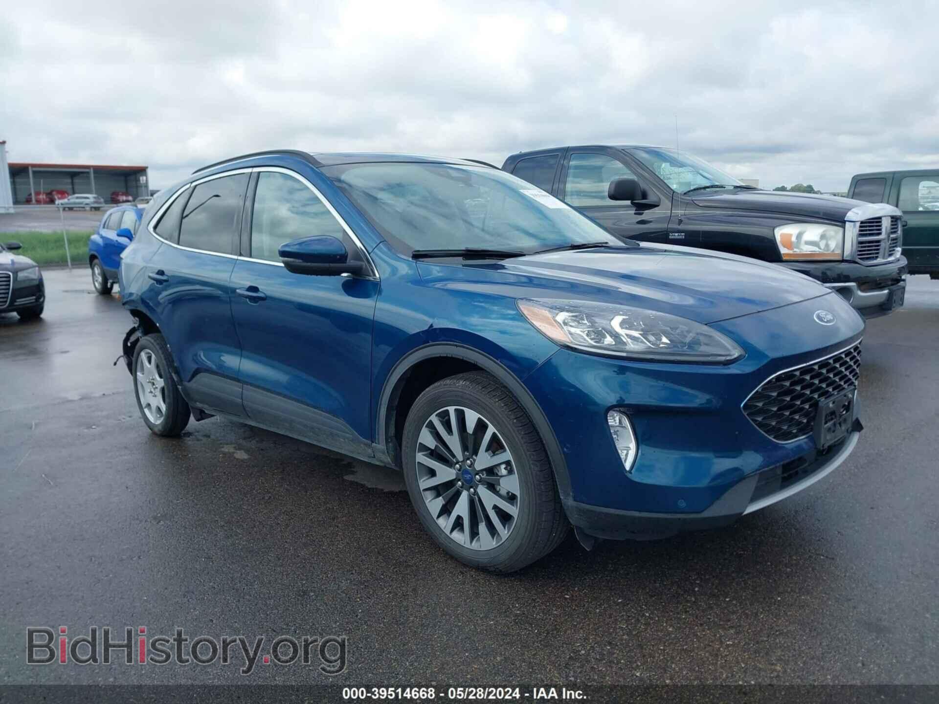 Photo 1FMCU9J96LUA78052 - FORD ESCAPE 2020