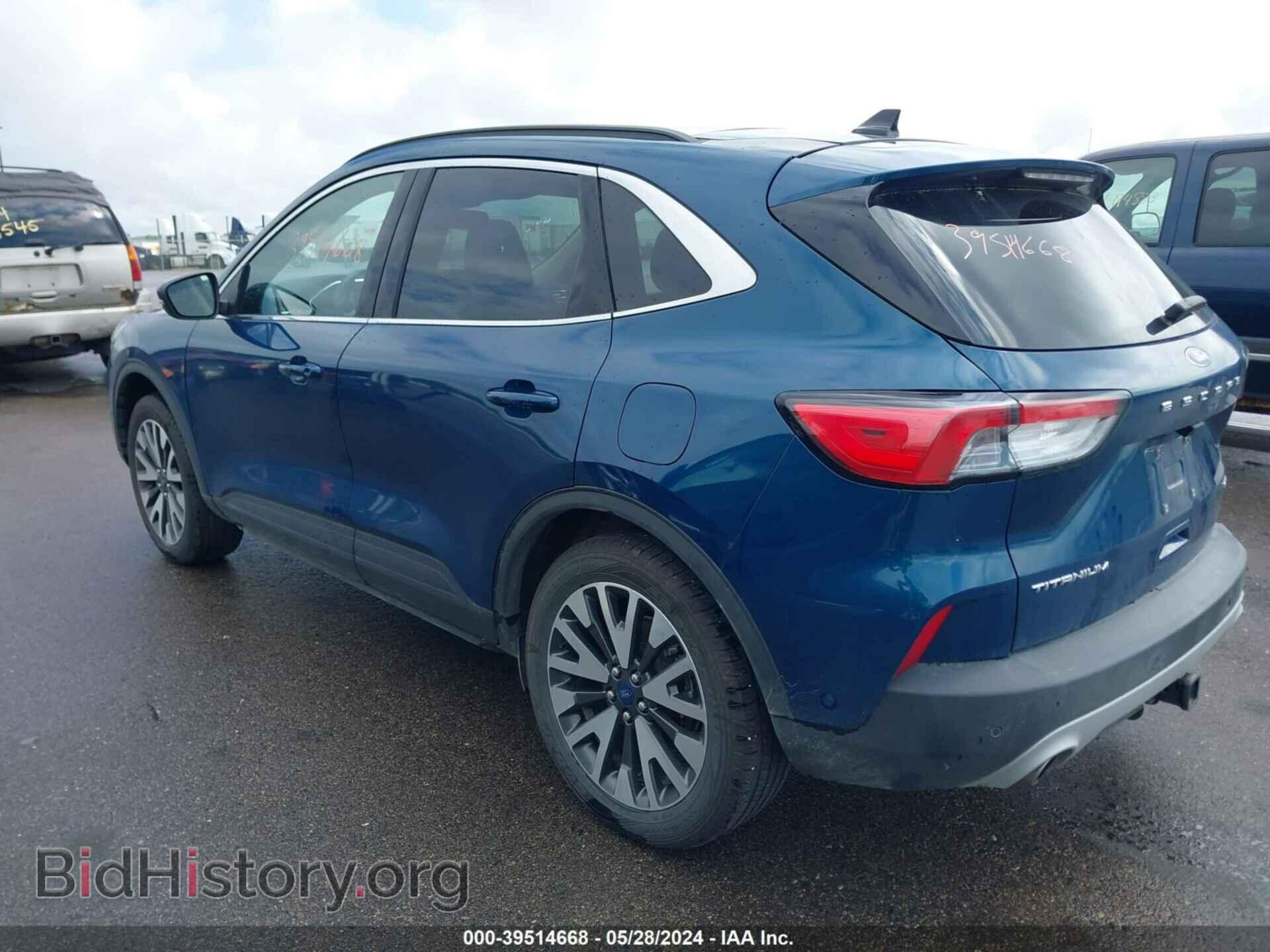 2020 FORD ESCAPE - VIN: 1FMCU9J96LUA78052 - Фото 3