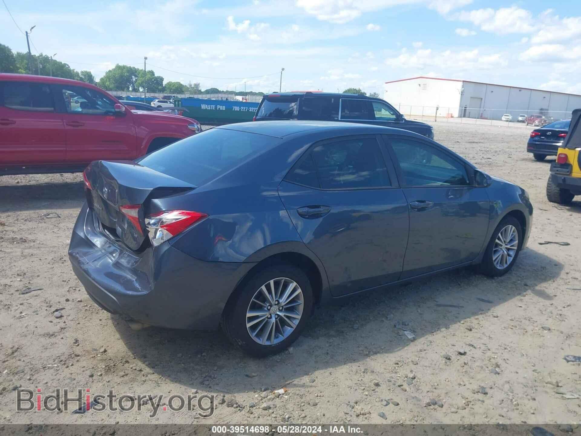 2015 TOYOTA COROLLA - VIN: 2T1BURHE1FC338619 - Фото 4