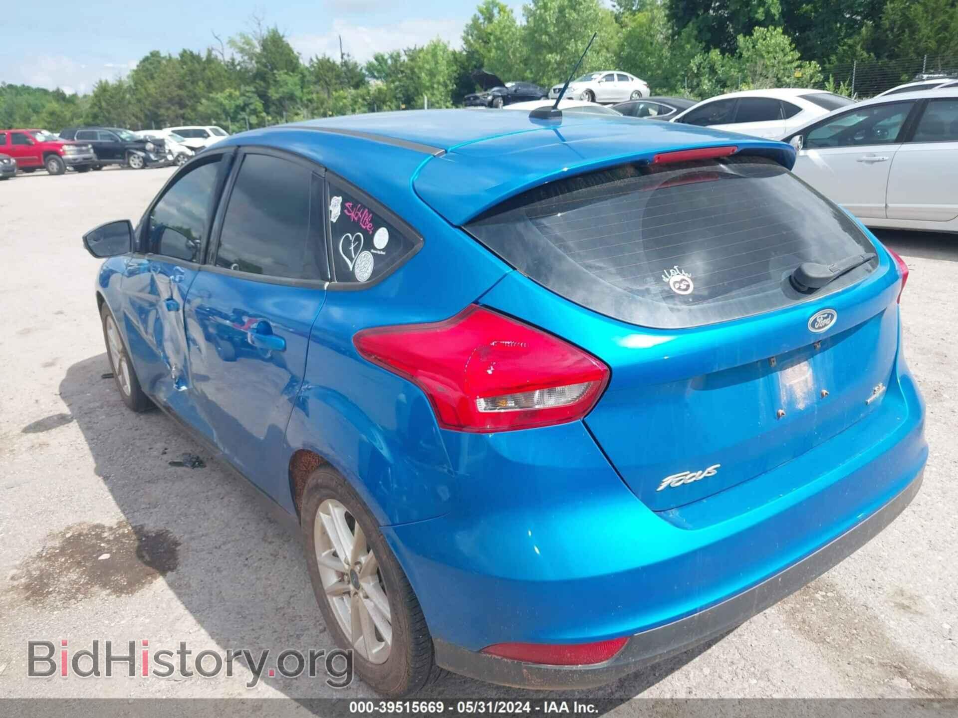 2015 FORD FOCUS - VIN: 1FADP3K28FL233019 - Фото 3