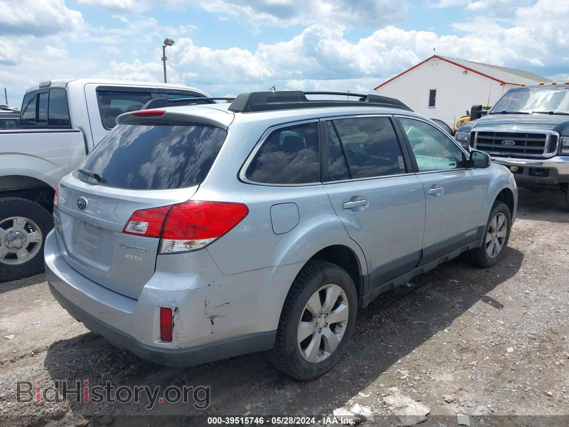2012 SUBARU OUTBACK - VIN: 4S4BRBCC5C3231622 - Фото 4