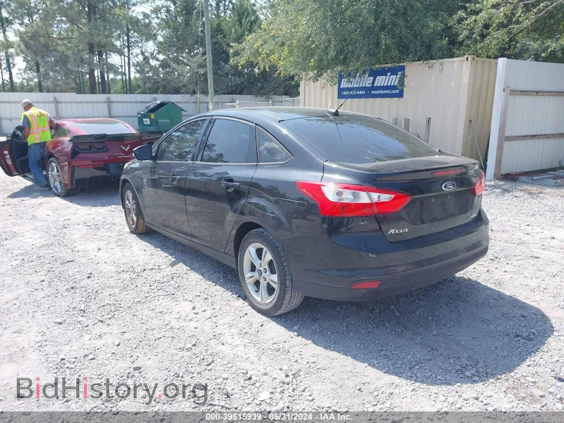 2013 FORD FOCUS - VIN: 1FADP3F2XDL331363 - Фото 3