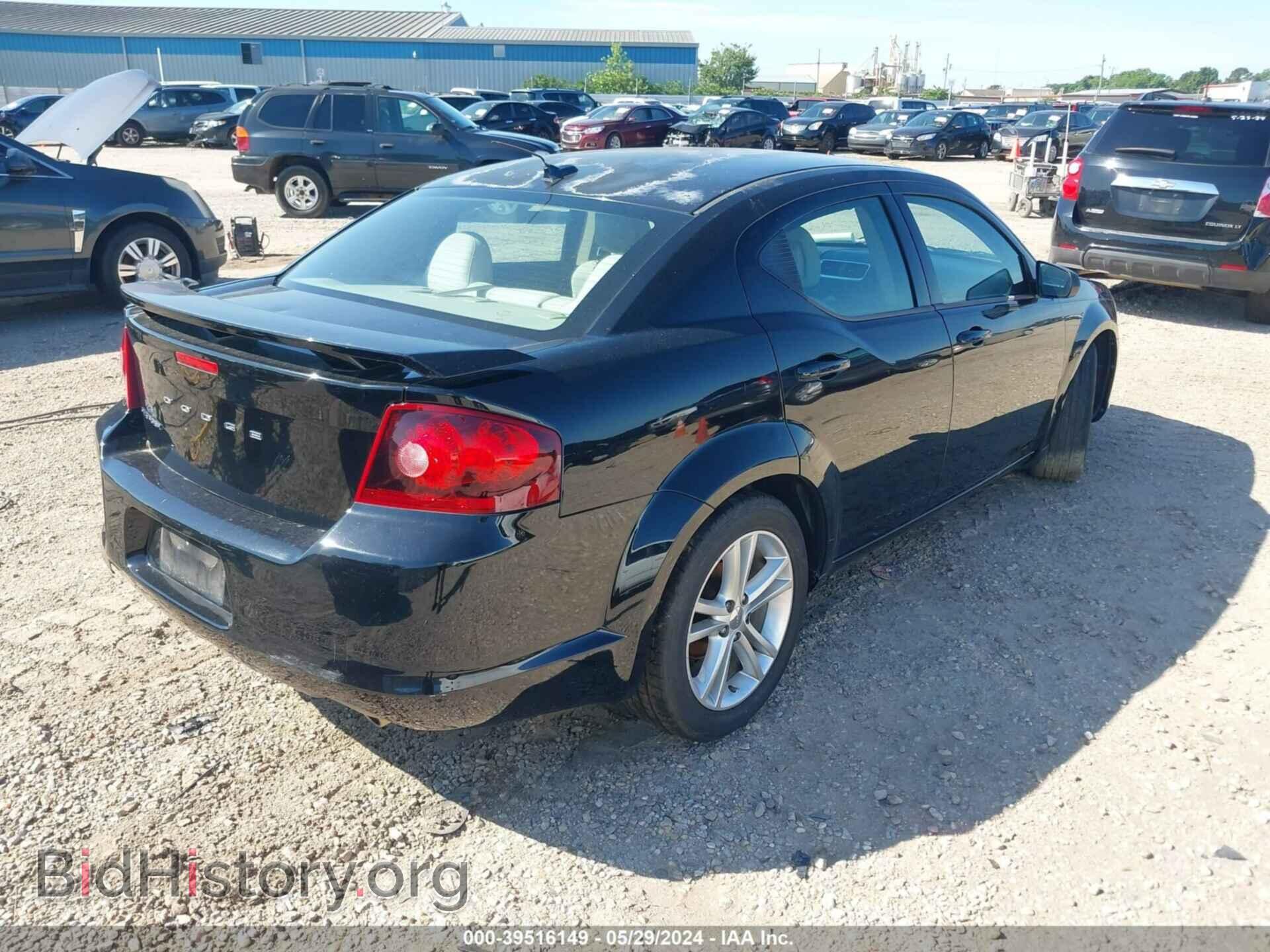 2013 DODGE AVENGER - VIN: 1C3CDZAG5DN505000 - Фото 4