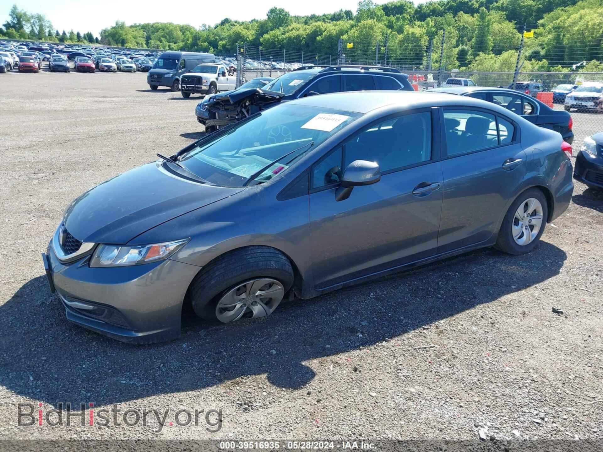 2013 HONDA CIVIC - VIN: 19XFB2F52DE014997 - Фото 2