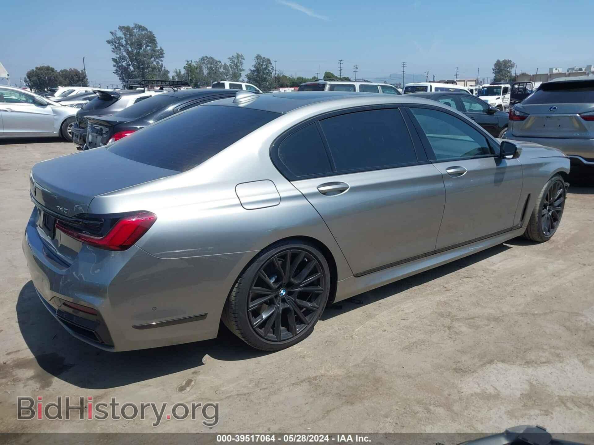 2021 BMW 740I - VIN: WBA7T2C03MCF56613 - Фото 4