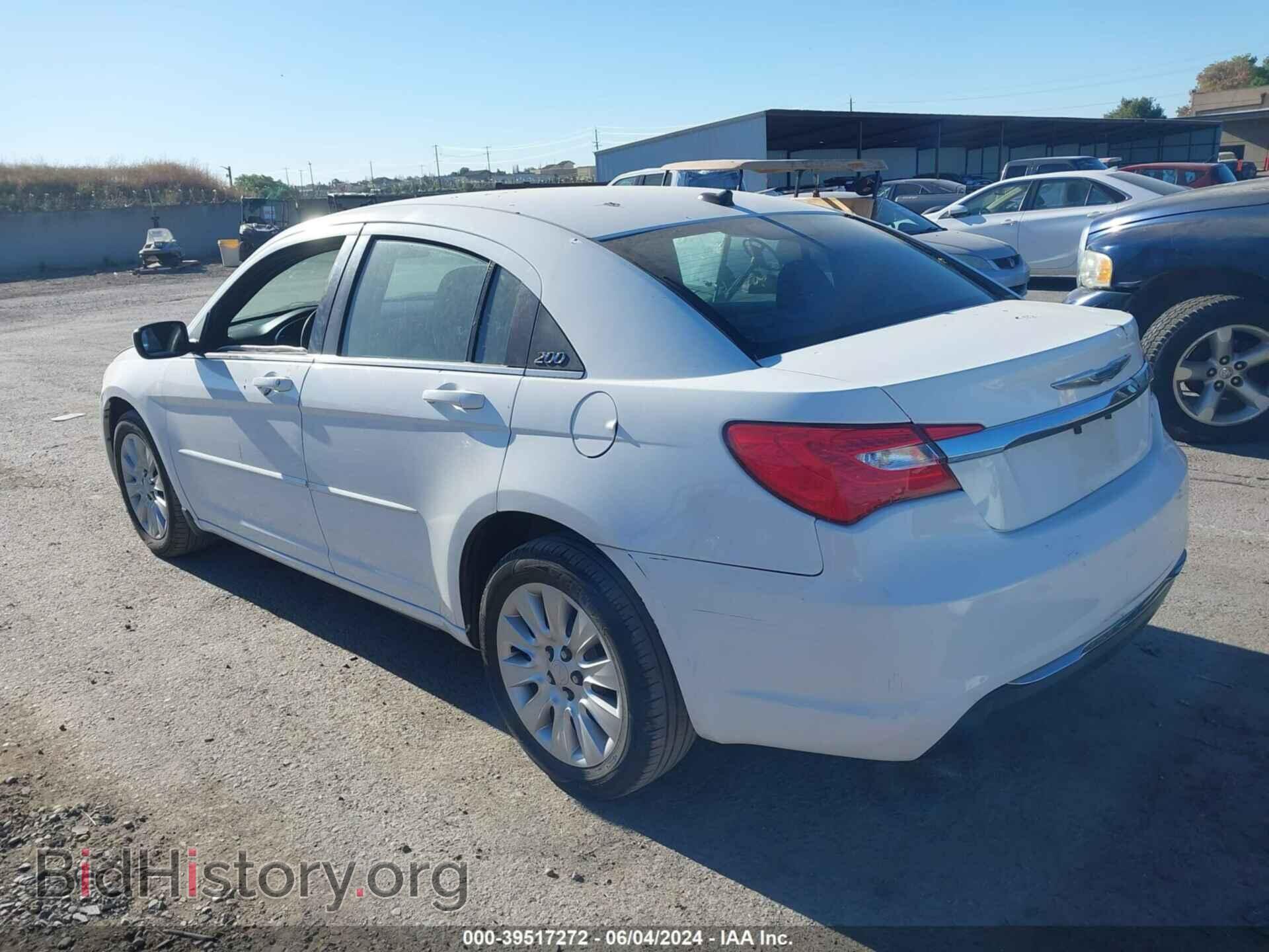 2012 CHRYSLER 200 - VIN: 1C3CCBAB0CN317305 - Фото 3