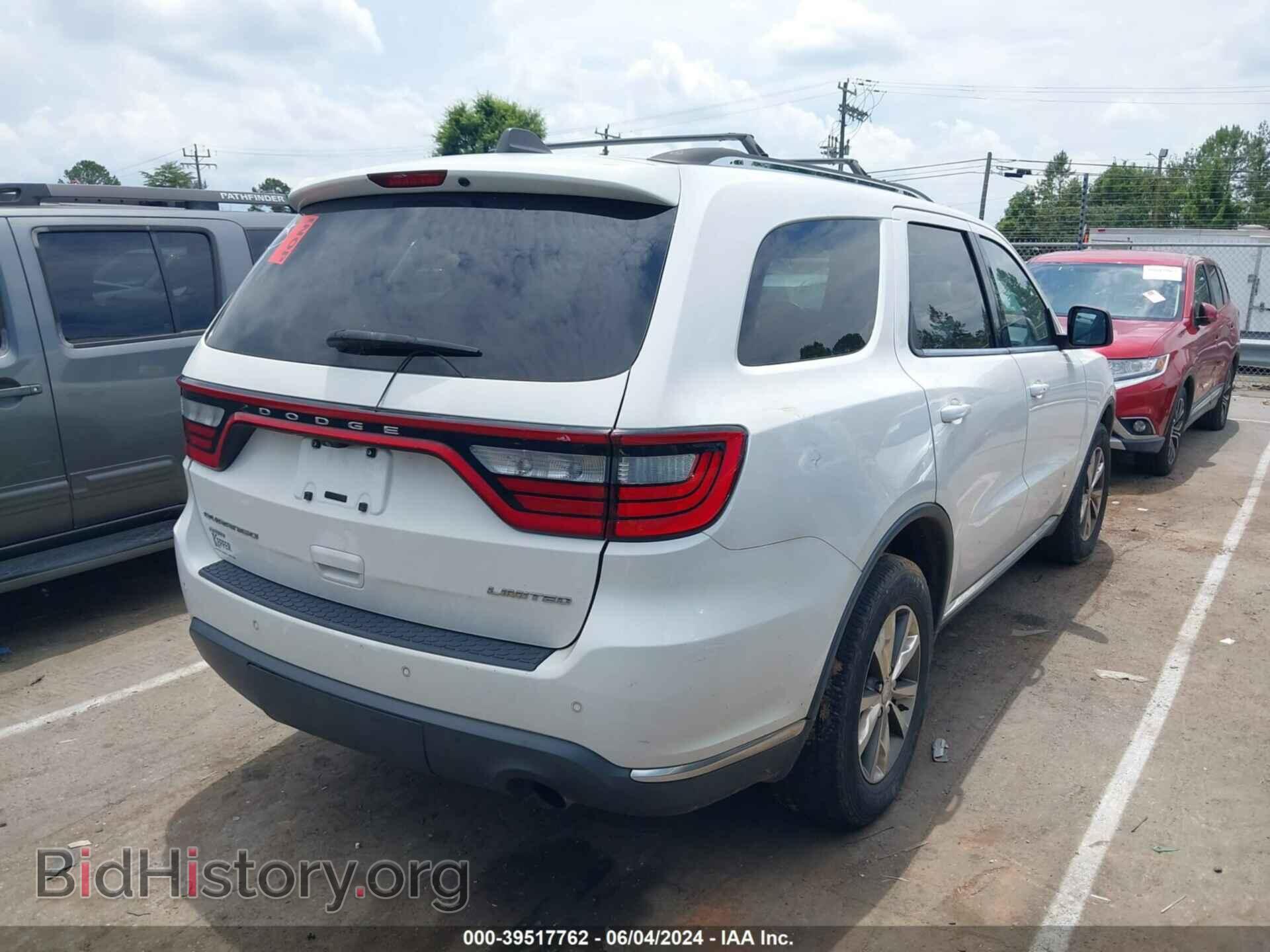 2014 DODGE DURANGO - VIN: 1C4RDJDG7EC592964 - Фото 4