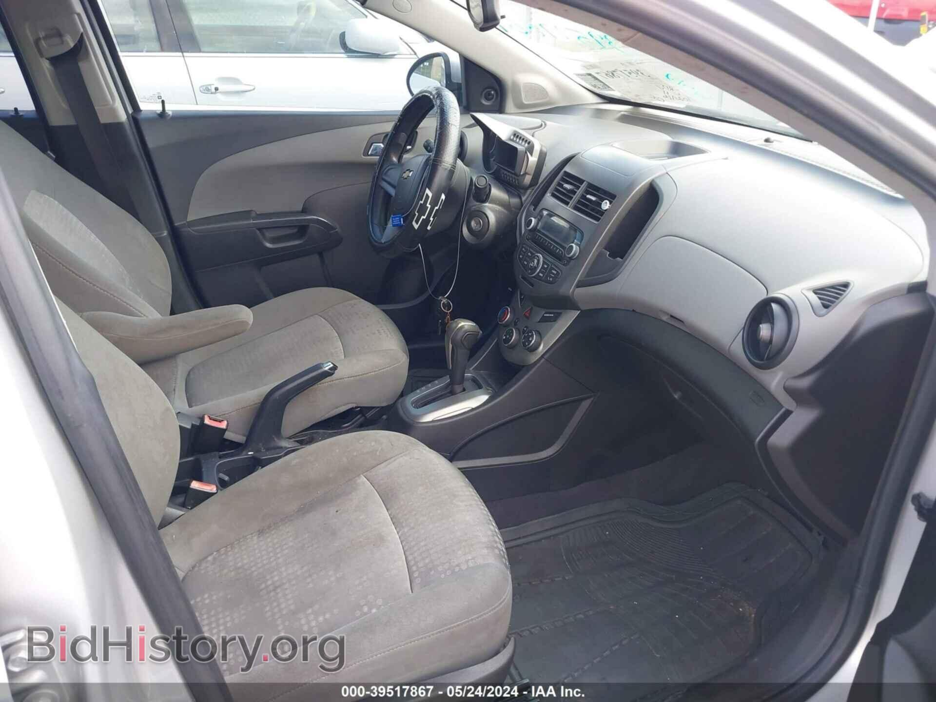 2012 CHEVROLET SONIC - VIN: 1G1JA5SH9C4118006 - Фото 5