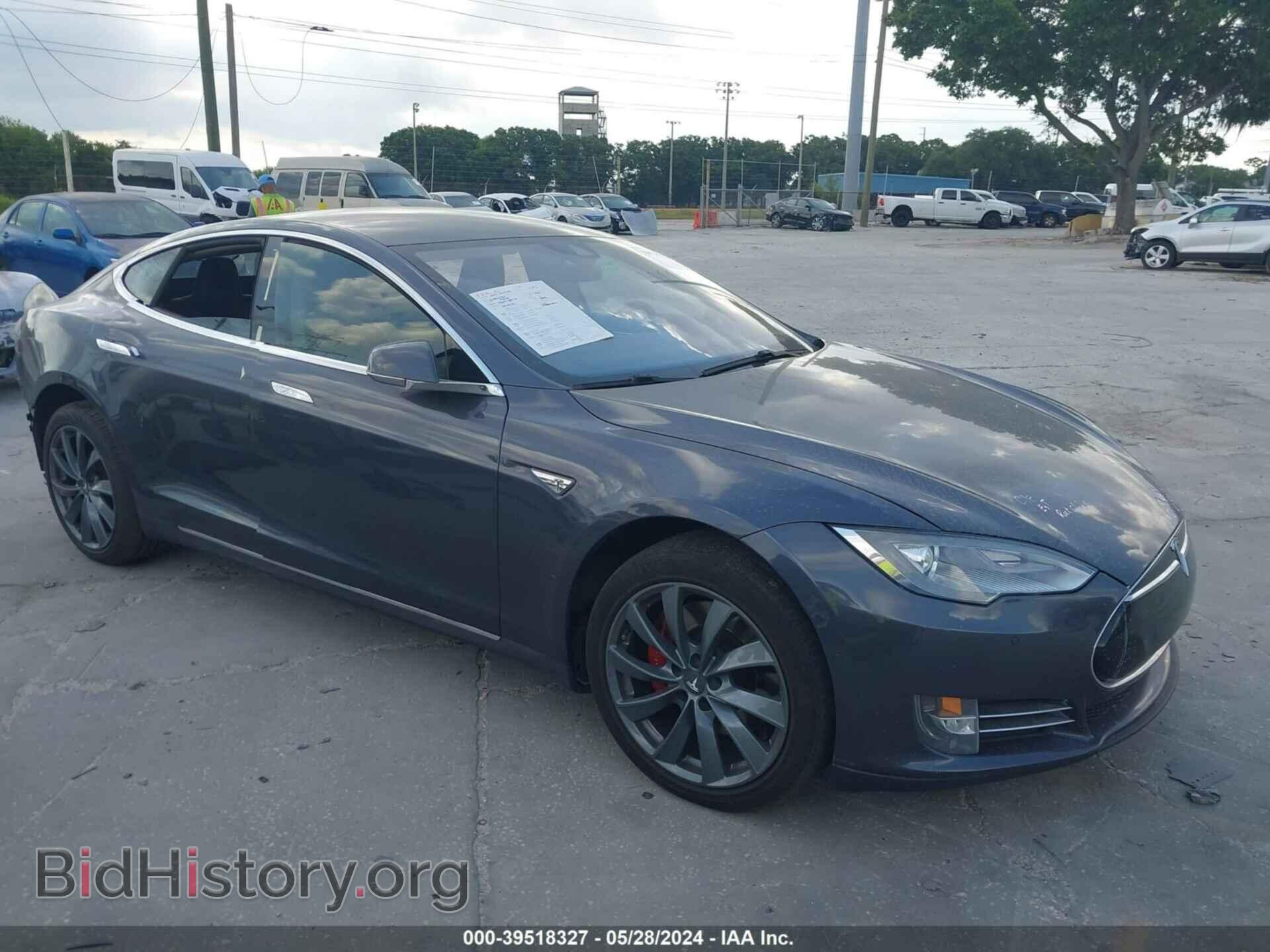 Photo 5YJSA1H18EFP63322 - TESLA MODEL S 2014