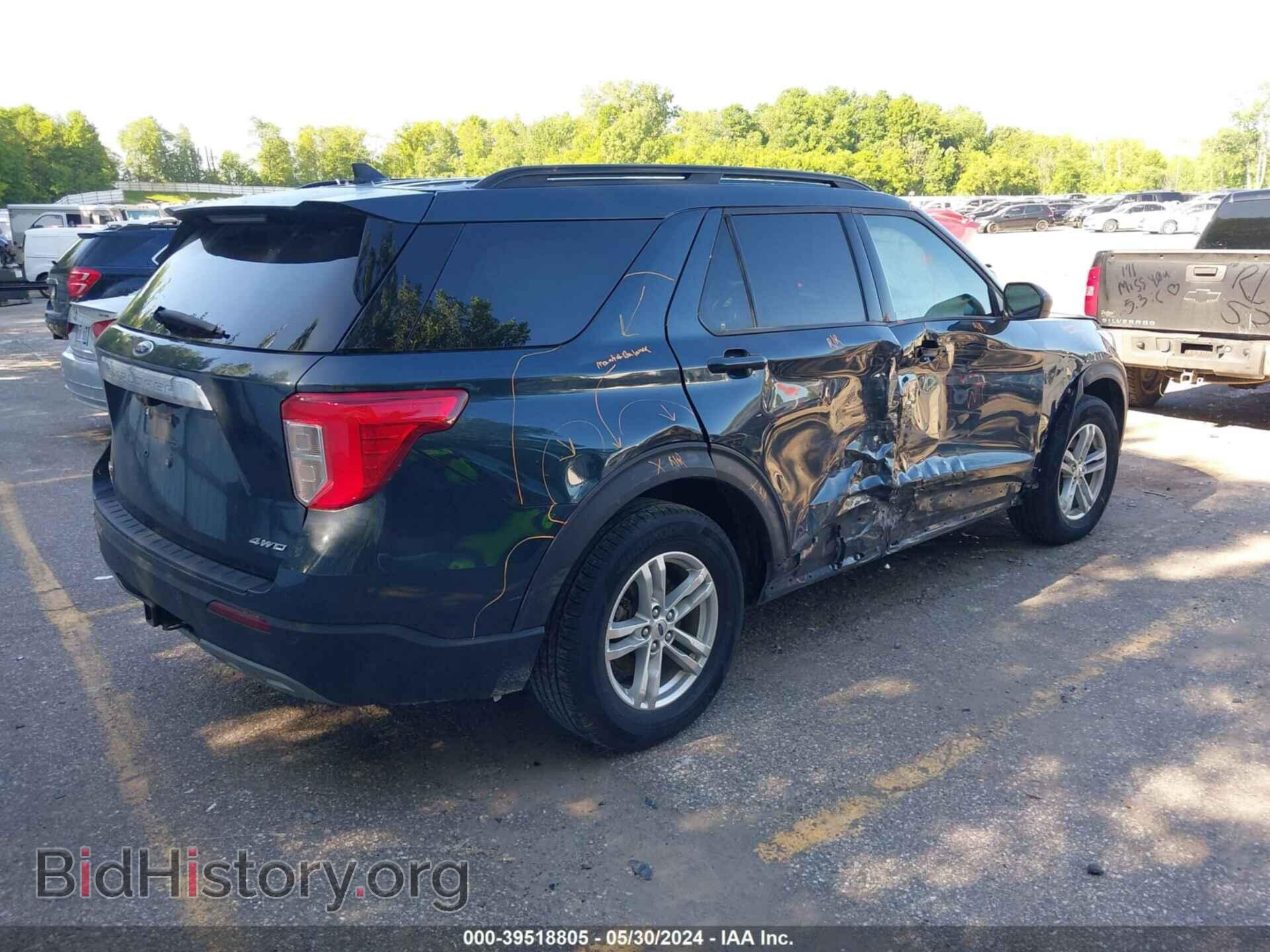 2022 FORD EXPLORER - VIN: 1FMSK8DH2NGB97183 - Фото 4