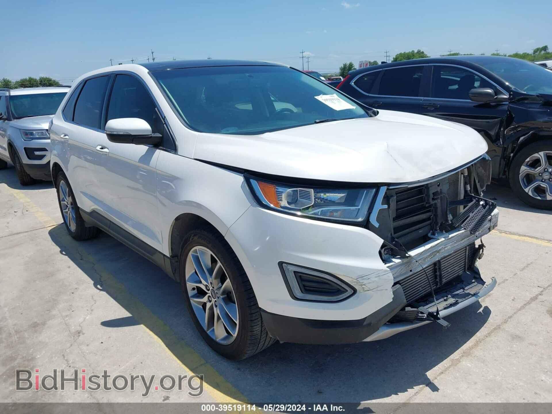 Фотография 2FMTK3K90FBB20744 - FORD EDGE 2015