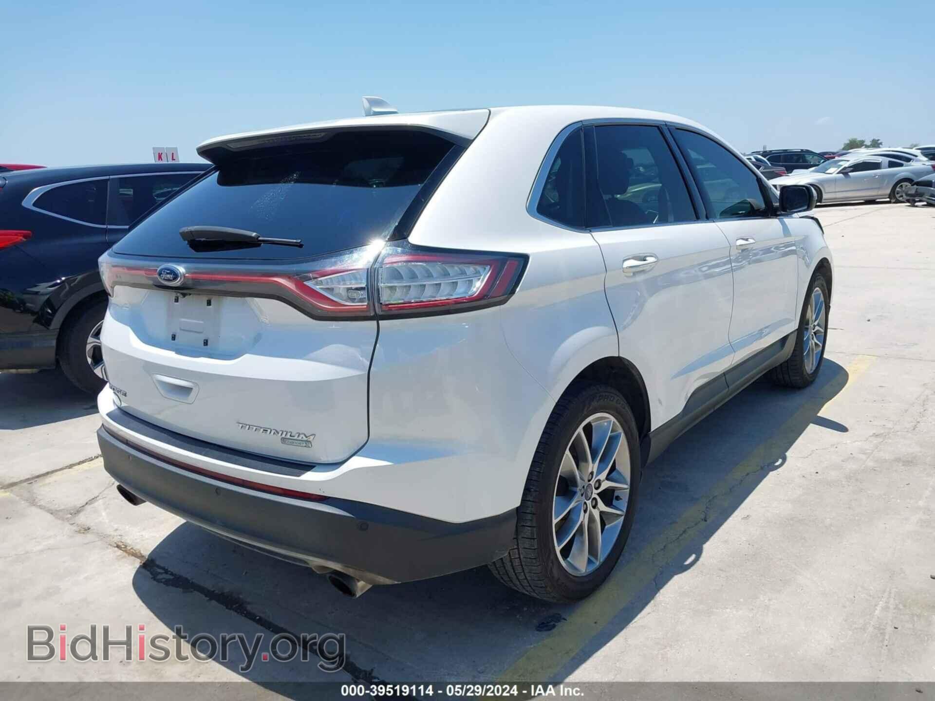 2015 FORD EDGE - VIN: 2FMTK3K90FBB20744 - Фото 4