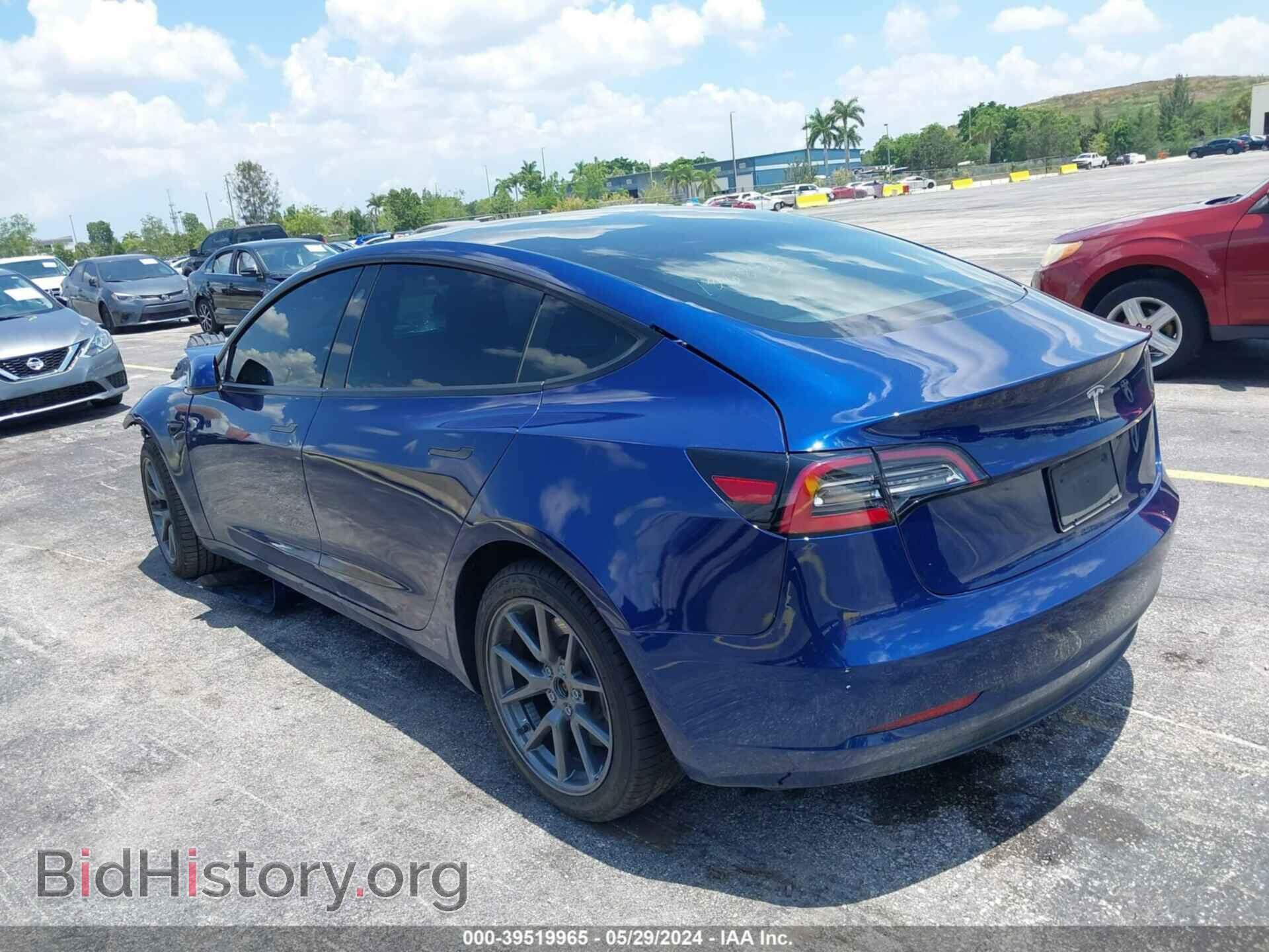 2022 TESLA MODEL 3 - VIN: 5YJ3E1EA8NF106856 - Фото 3