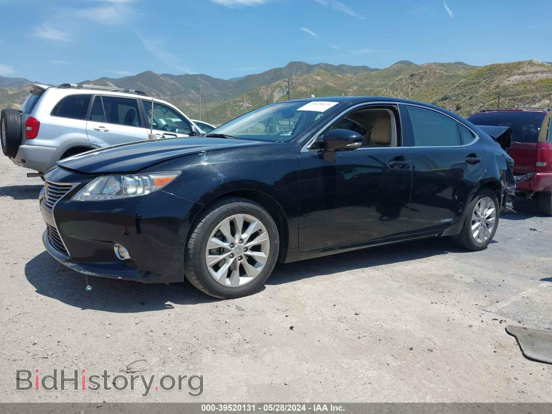 2014 LEXUS ES 300H - VIN: JTHBW1GG3E2055357 - Фото 2