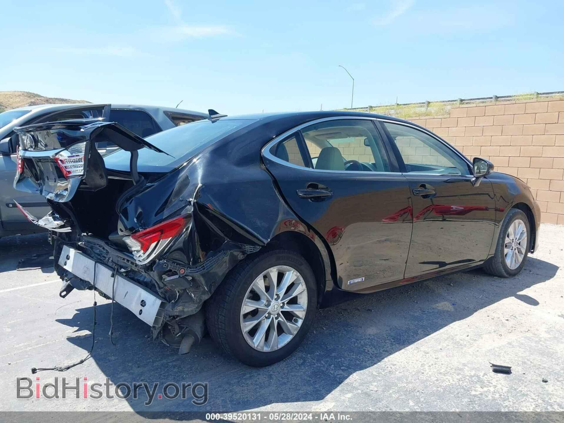 2014 LEXUS ES 300H - VIN: JTHBW1GG3E2055357 - Фото 4