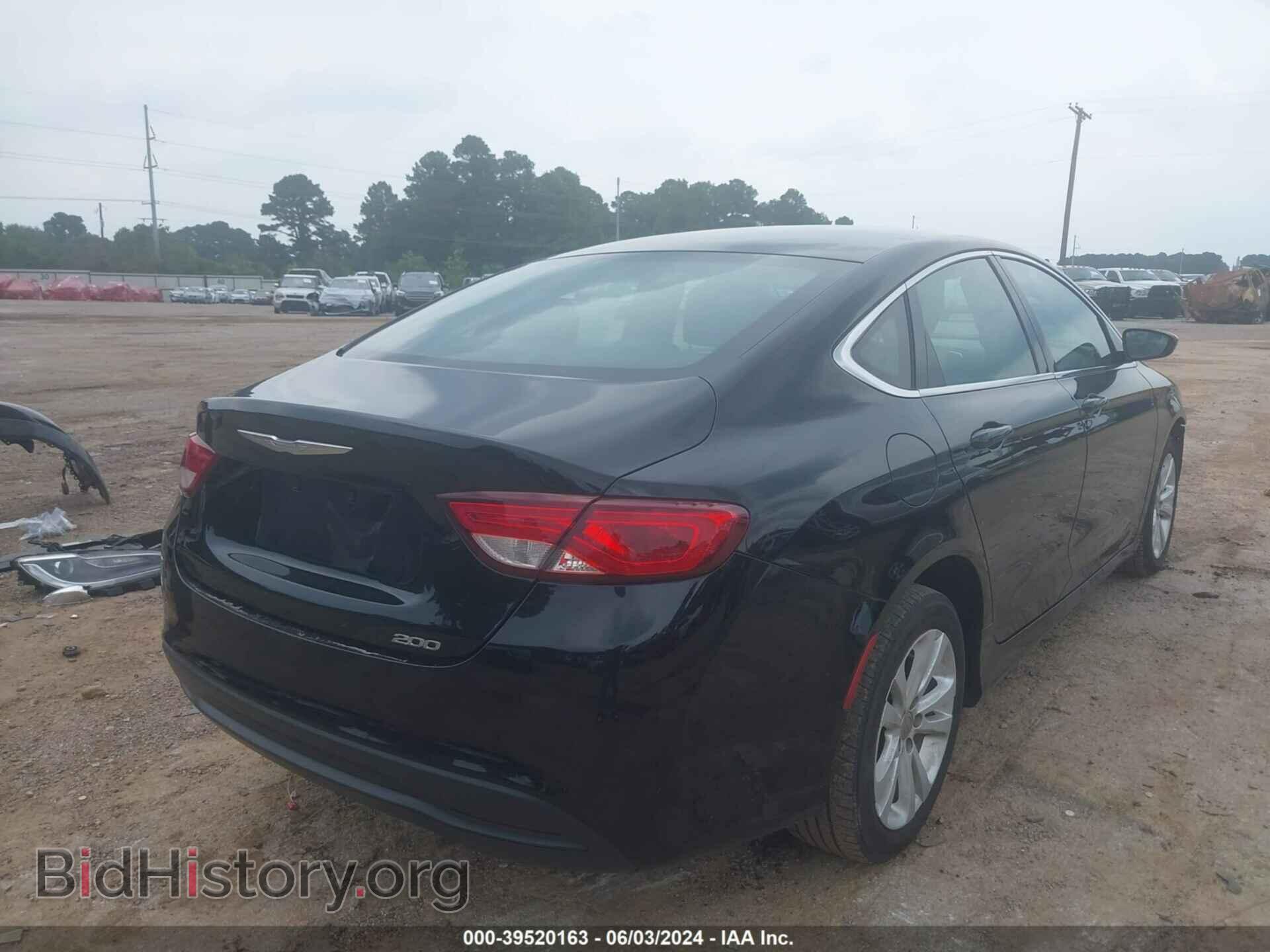 2016 CHRYSLER 200 - VIN: 1C3CCCFB2GN196300 - Фото 4