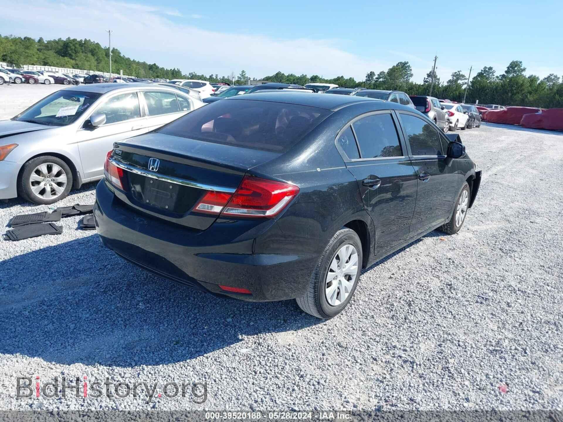 2013 HONDA CIVIC - VIN: 19XFB2F56DE200400 - Photo 4