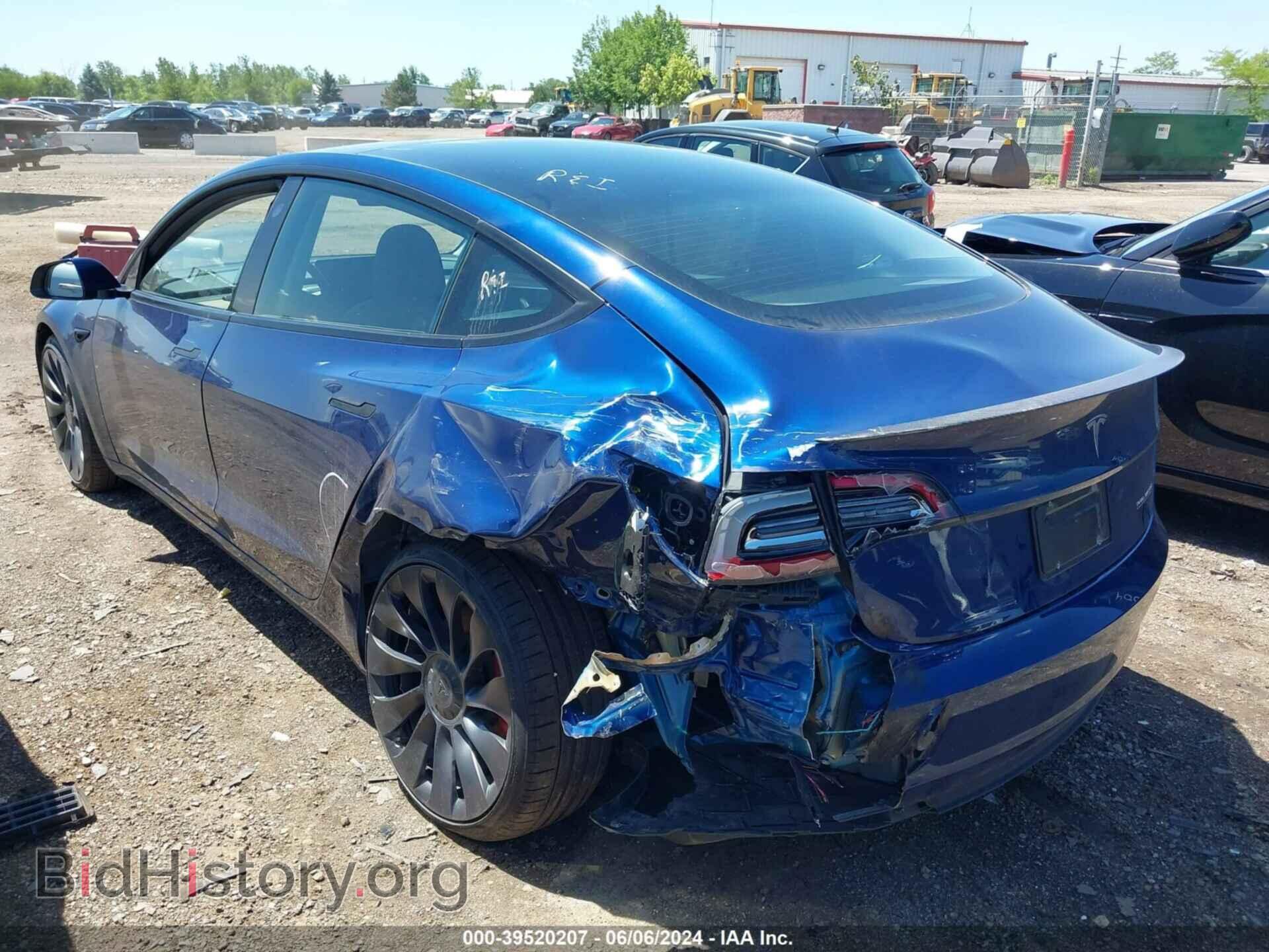 2023 TESLA MODEL 3 - VIN: 5YJ3E1EC4PF696929 - Фото 3