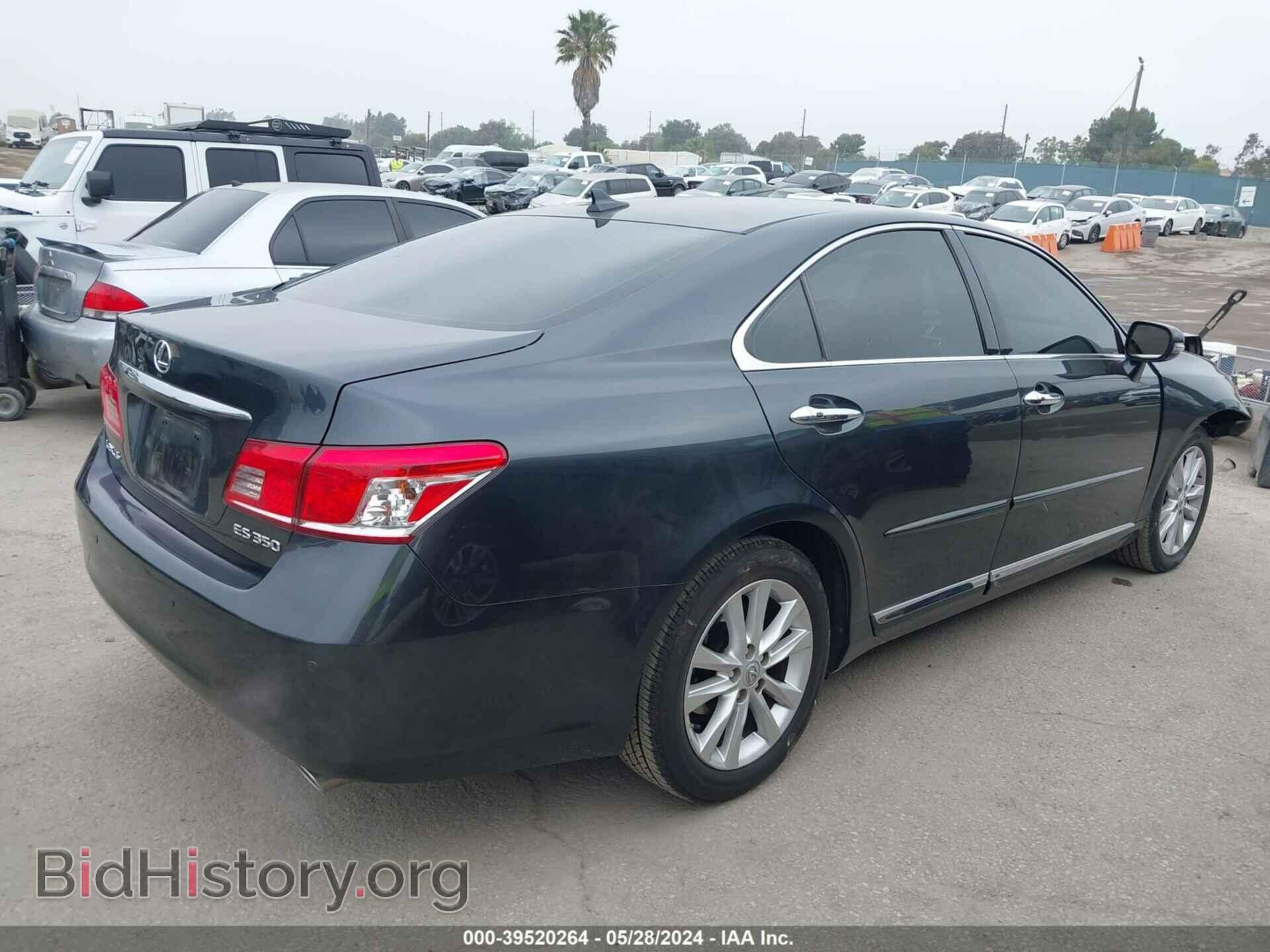 2010 LEXUS ES 350 - VIN: JTHBK1EG2A2407045 - Фото 4