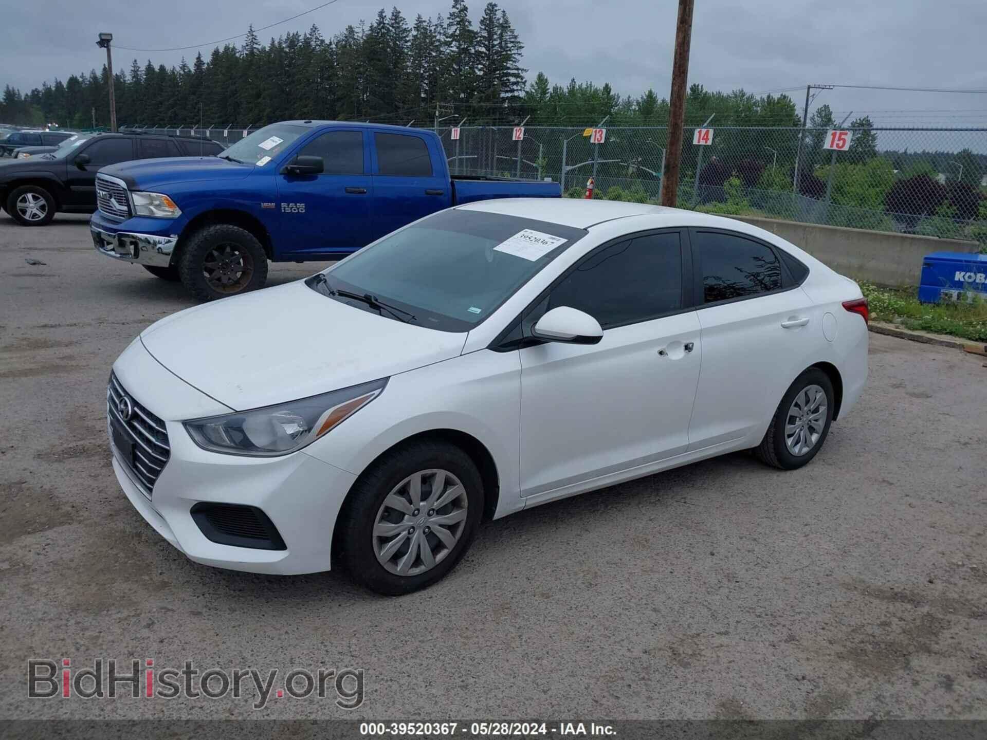2019 HYUNDAI ACCENT - VIN: 3KPC24A33KE050523 - Фото 2