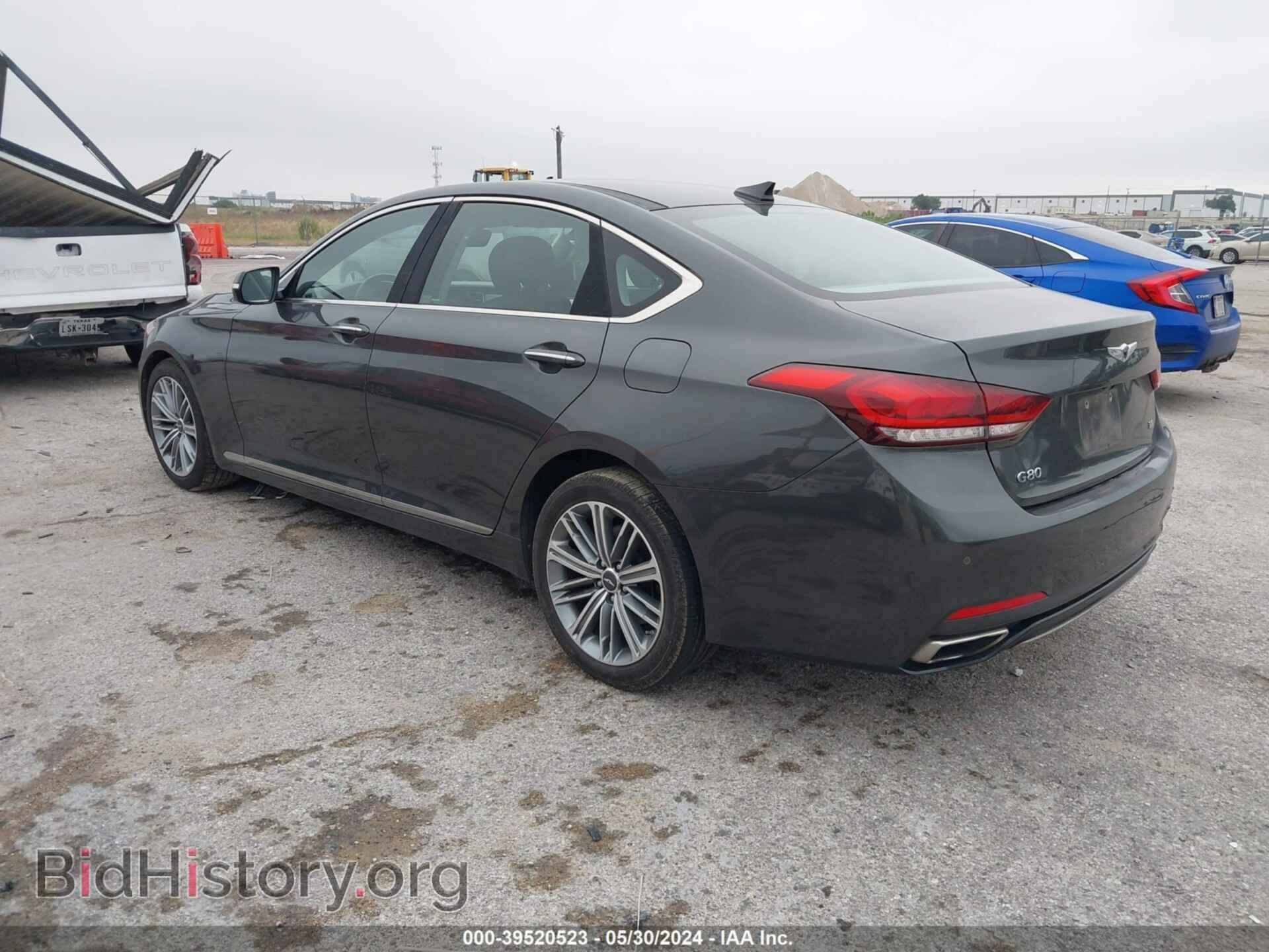 2018 GENESIS G80 - VIN: KMHGN4JE4JU216151 - Фото 3