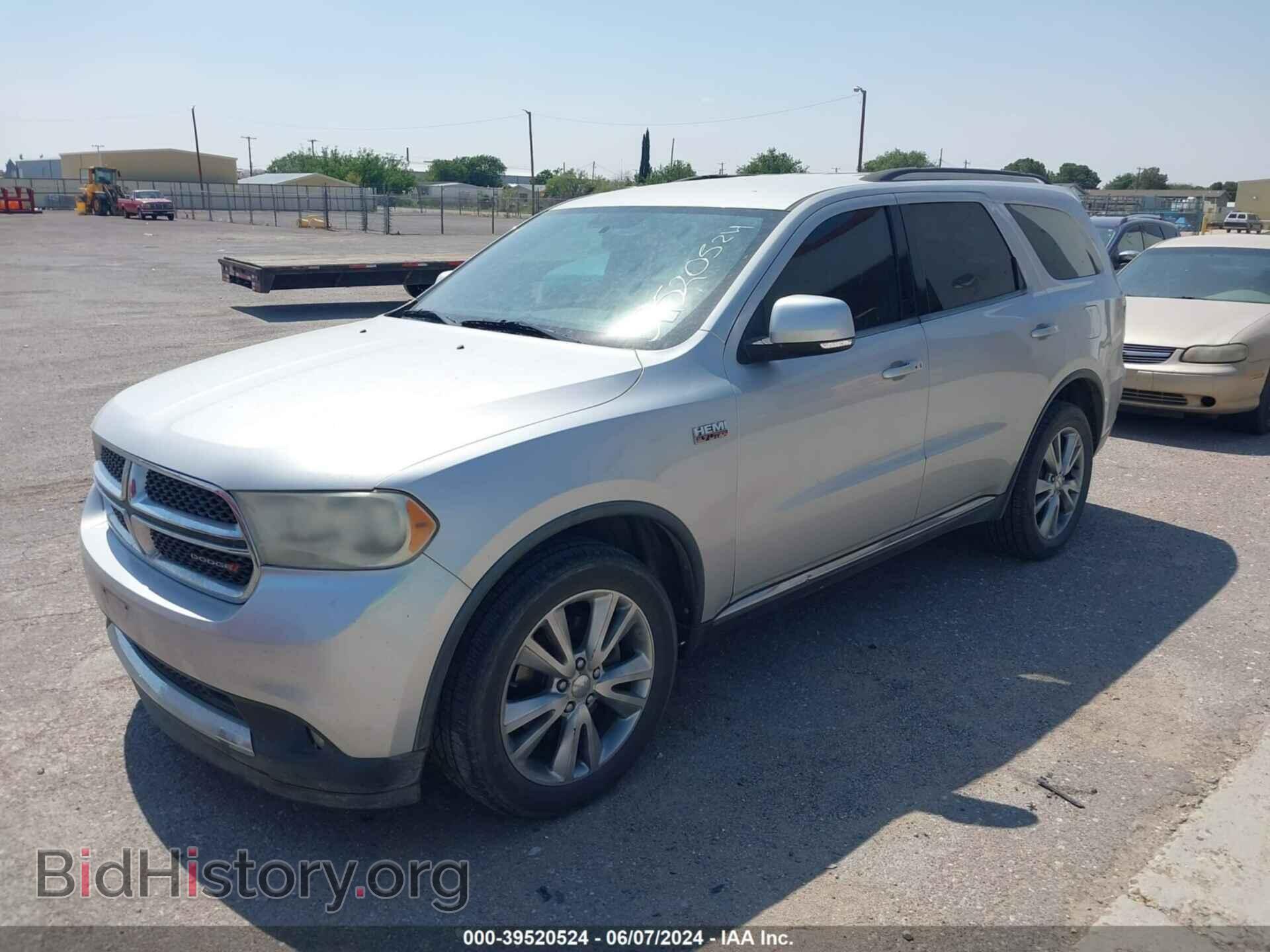 2012 DODGE DURANGO - VIN: 1C4SDHDT5CC252149 - Photo 2
