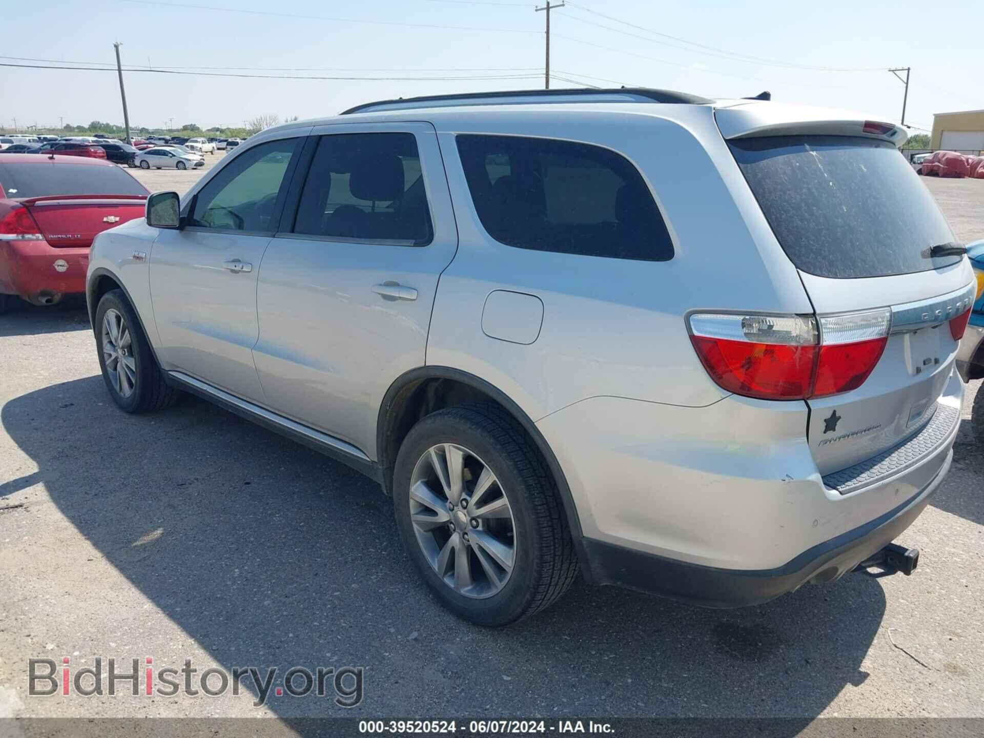 2012 DODGE DURANGO - VIN: 1C4SDHDT5CC252149 - Photo 3