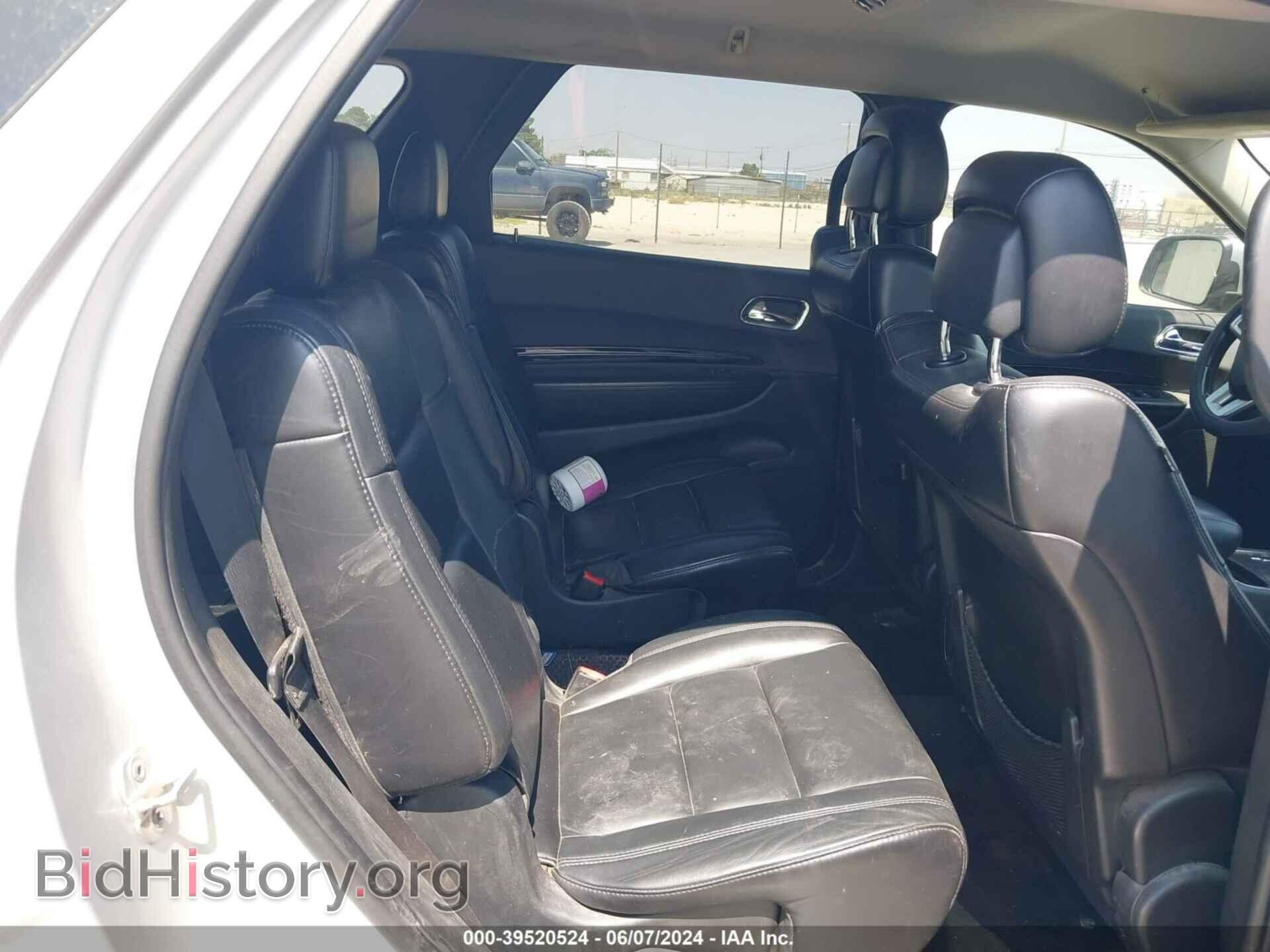 2012 DODGE DURANGO - VIN: 1C4SDHDT5CC252149 - Photo 8