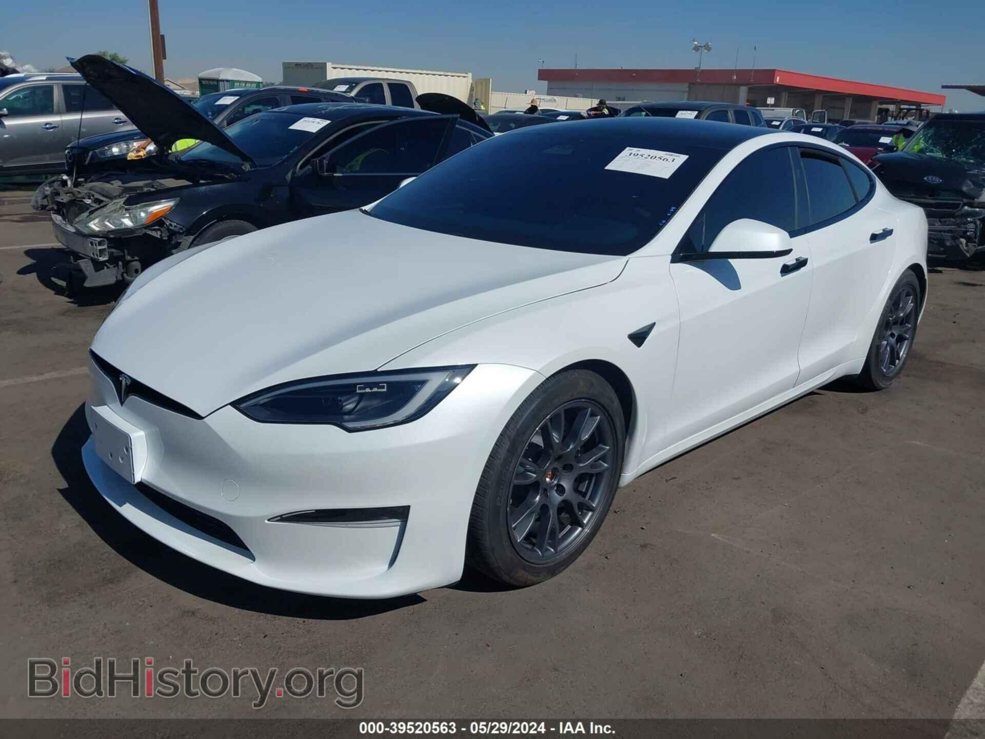 2023 TESLA MODEL S - VIN: 5YJSA1E52PF526190 - Фото 2