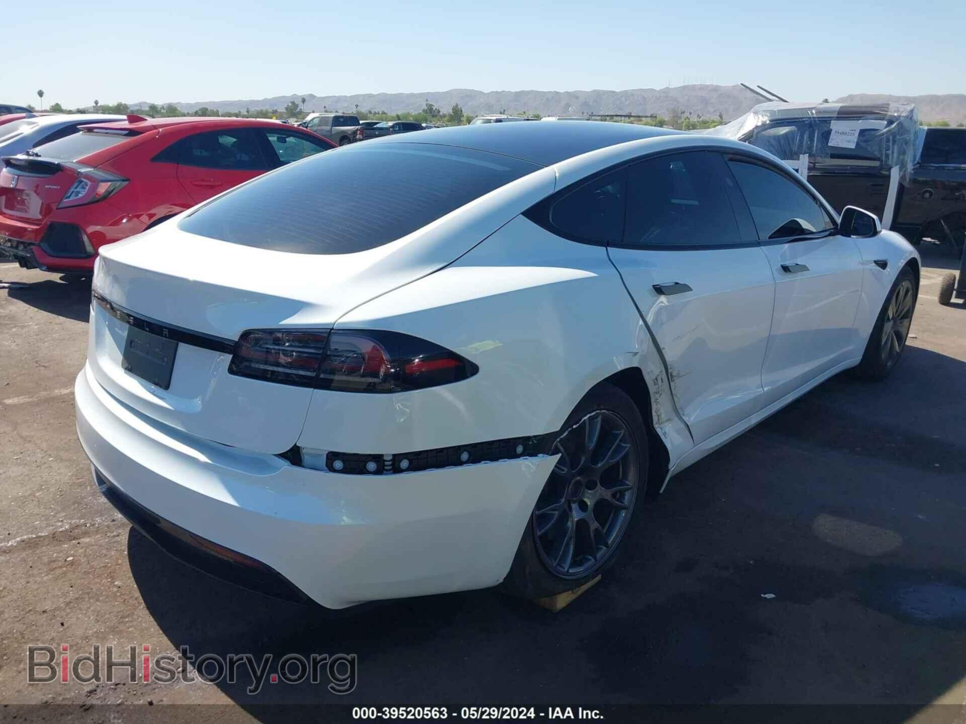 2023 TESLA MODEL S - VIN: 5YJSA1E52PF526190 - Фото 4