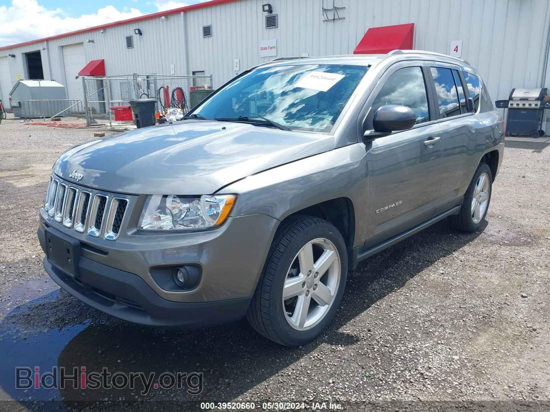 2012 JEEP COMPASS - VIN: 1C4NJDCB3CD554928 - Фото 2