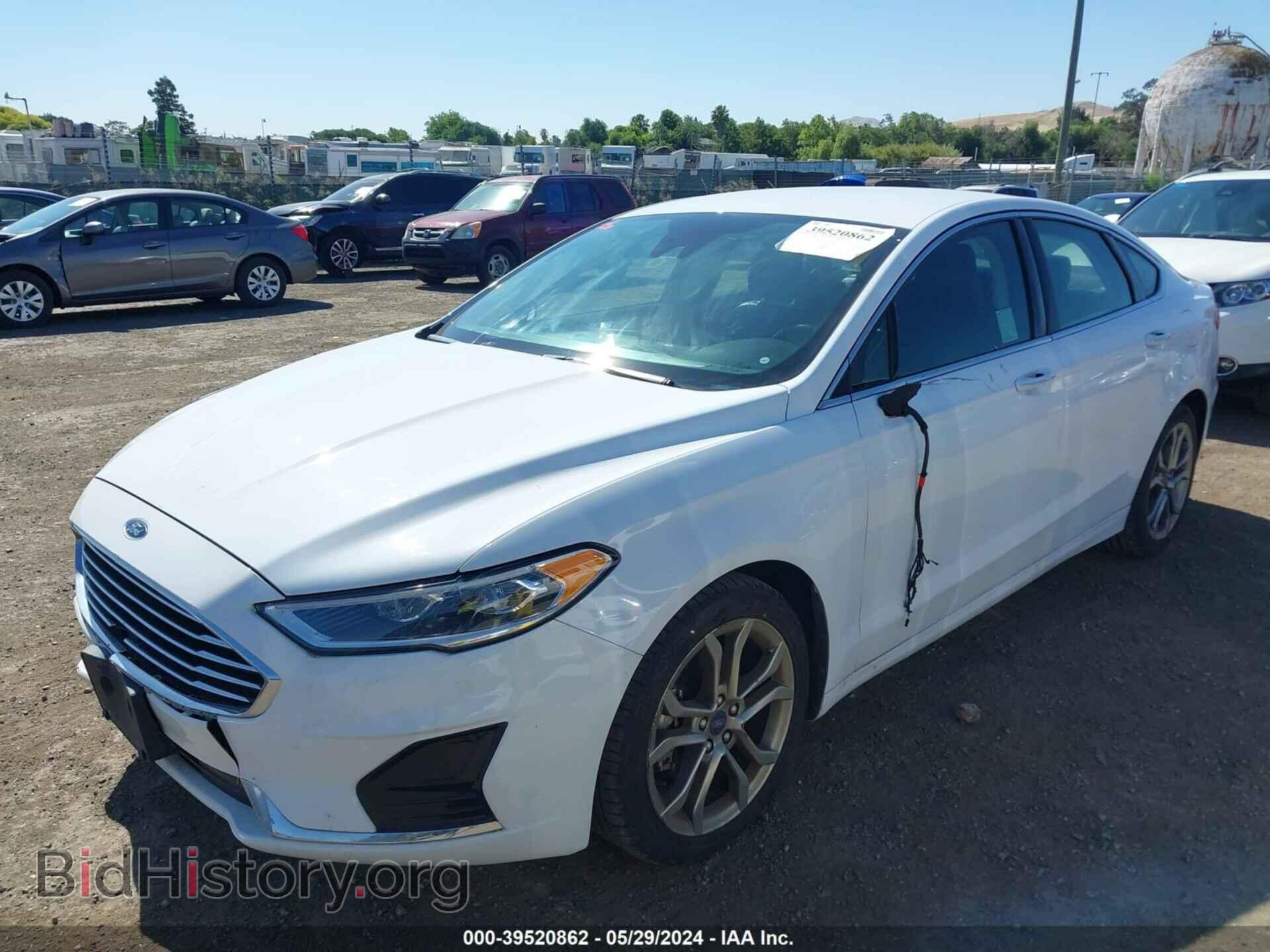 2019 FORD FUSION - VIN: 3FA6P0CD7KR237274 - Фото 2