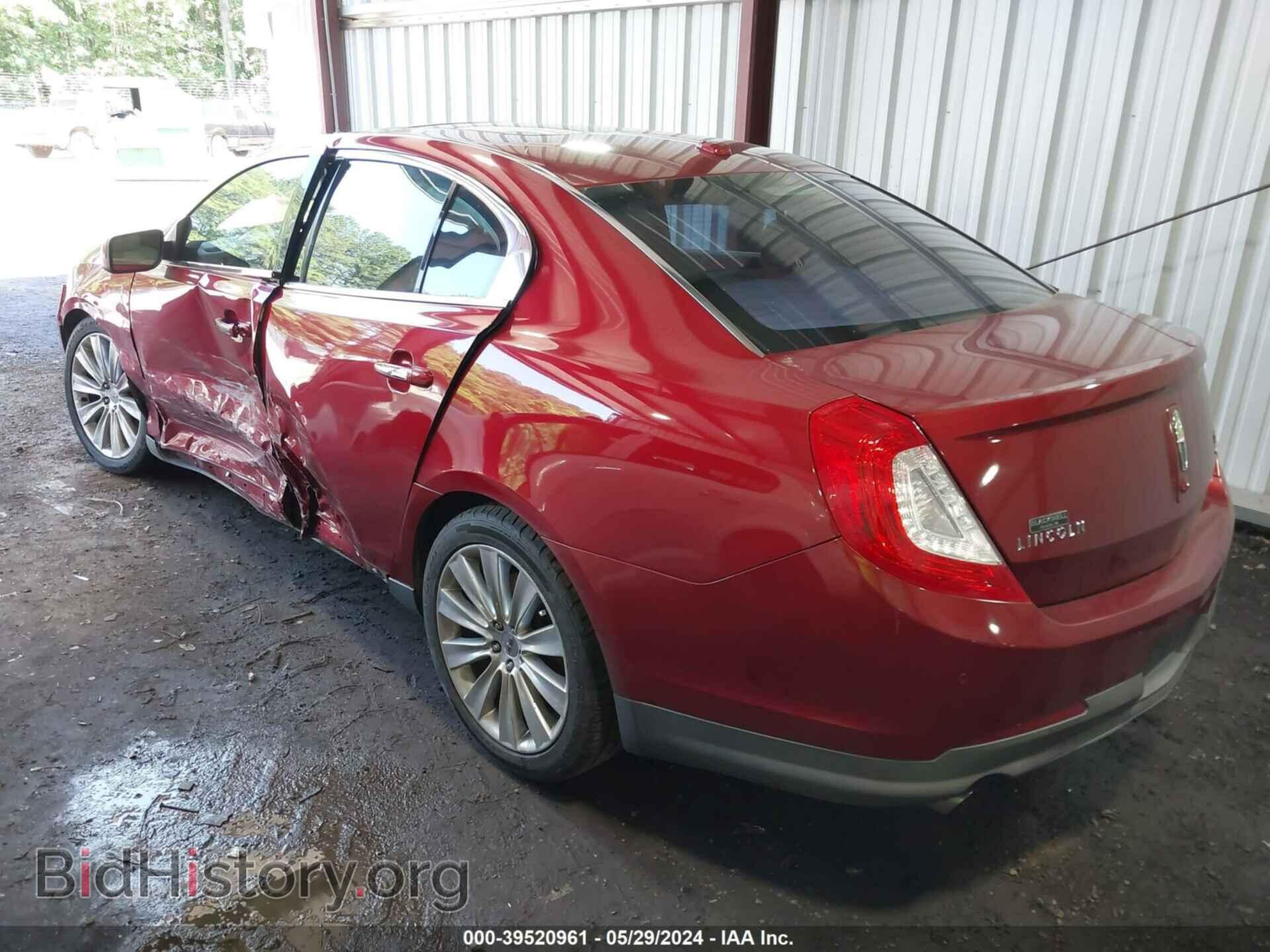 2014 LINCOLN MKS - VIN: 1LNHL9FT9EG604589 - Фото 3