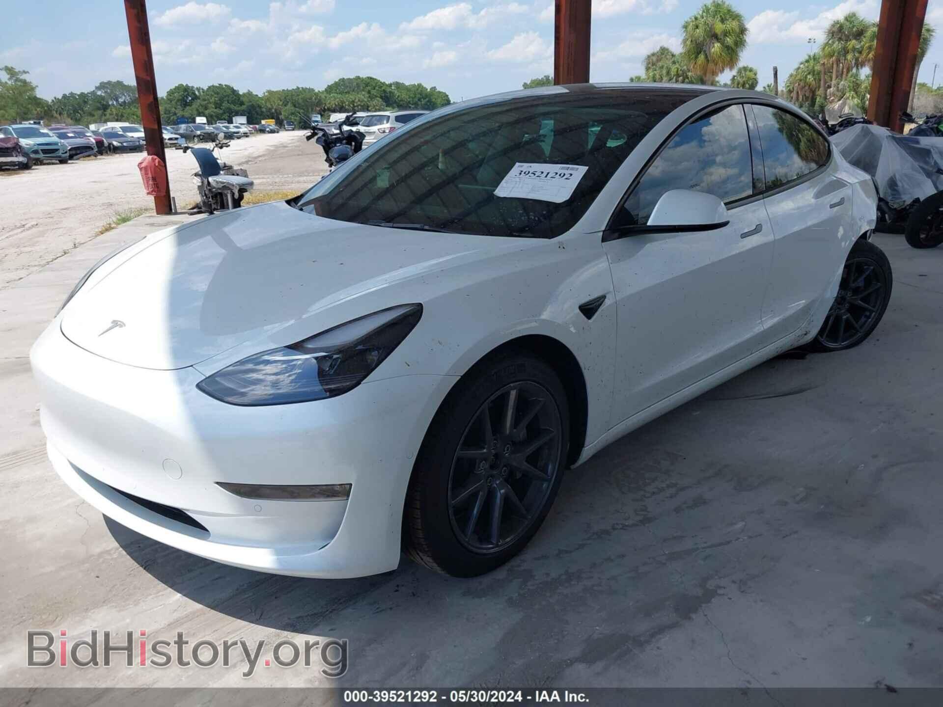 2022 TESLA MODEL 3 - VIN: 5YJ3E1EB0NF335329 - Фото 2