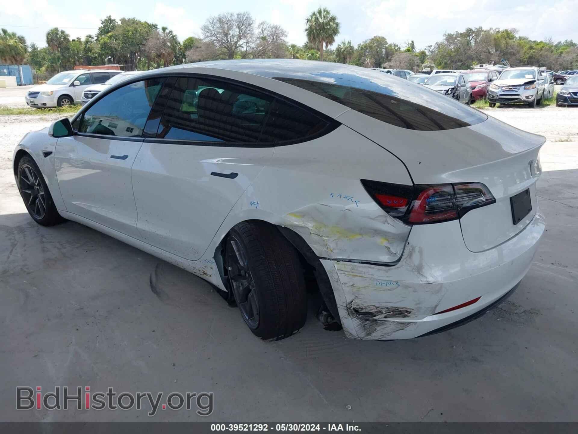 2022 TESLA MODEL 3 - VIN: 5YJ3E1EB0NF335329 - Фото 3