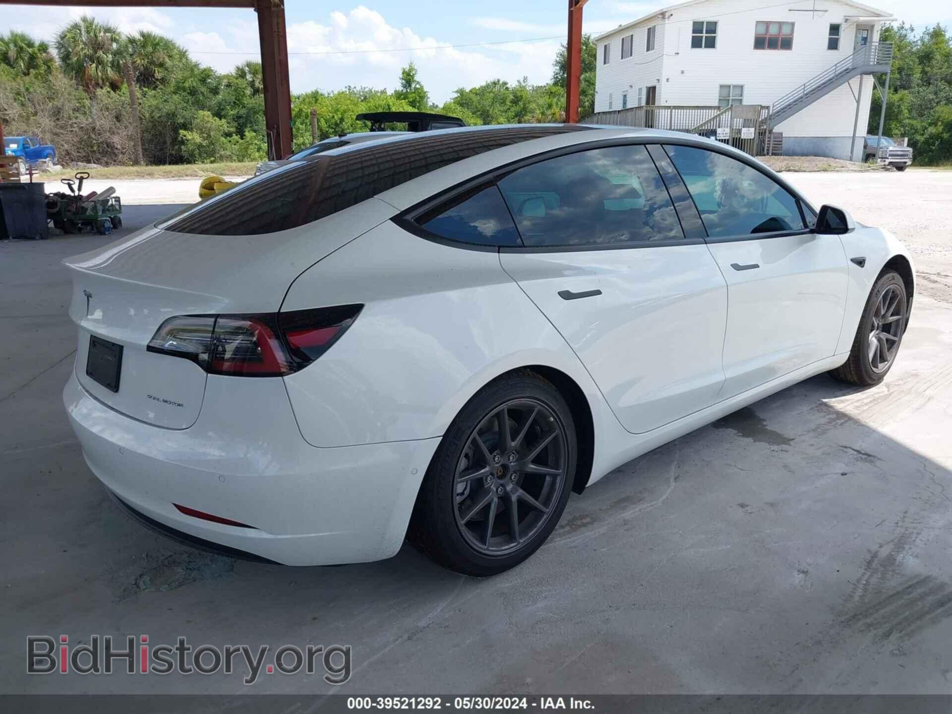 2022 TESLA MODEL 3 - VIN: 5YJ3E1EB0NF335329 - Фото 4
