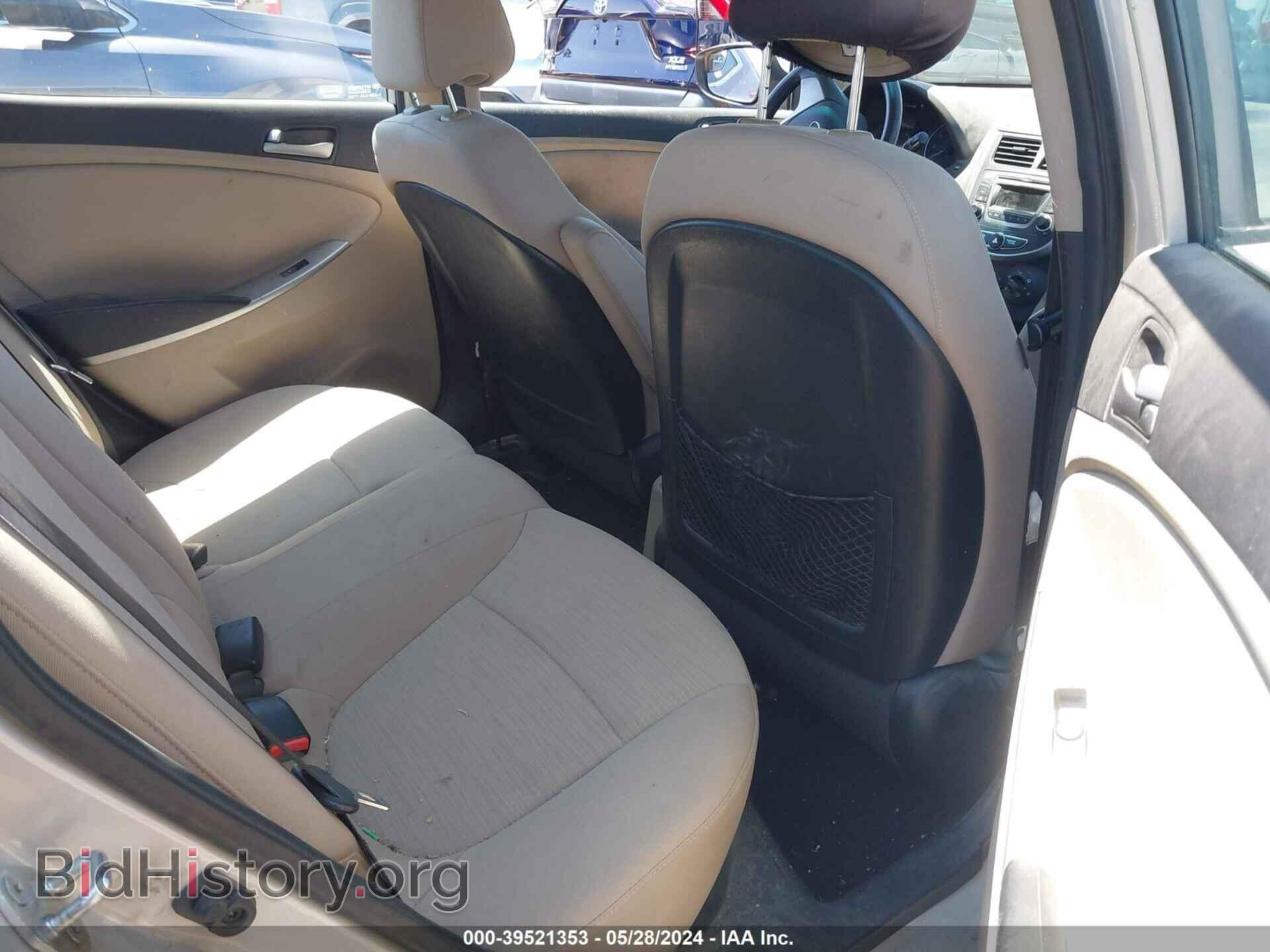 2015 HYUNDAI ACCENT - VIN: KMHCT4AE5FU936344 - Фото 8