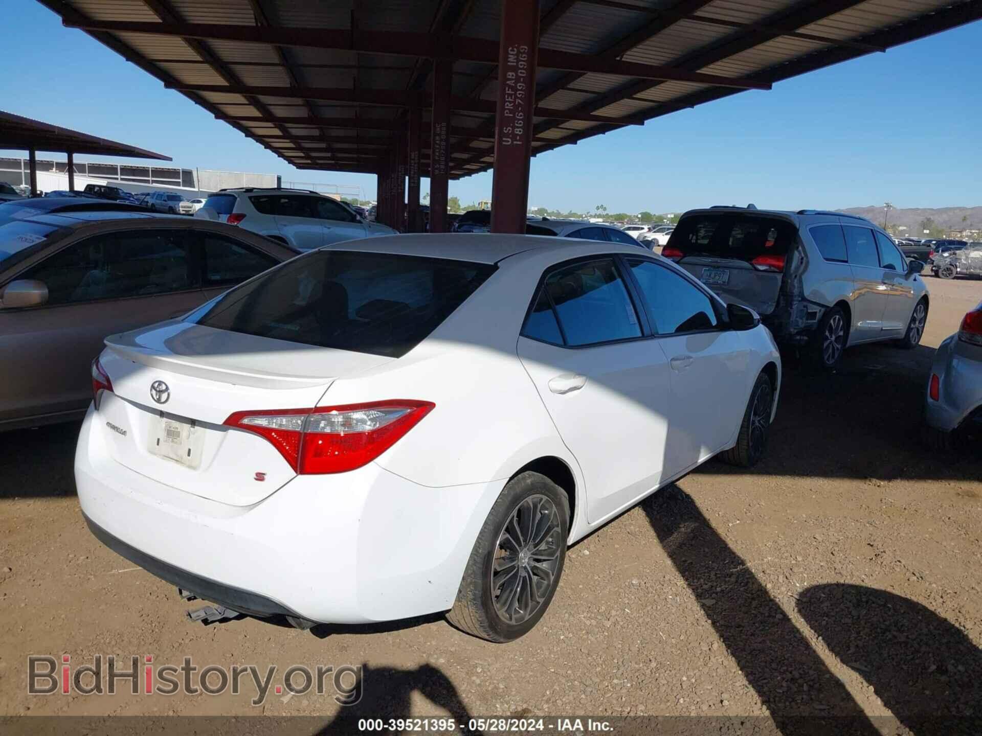 2014 TOYOTA COROLLA - VIN: 2T1BURHEXEC080972 - Фото 4