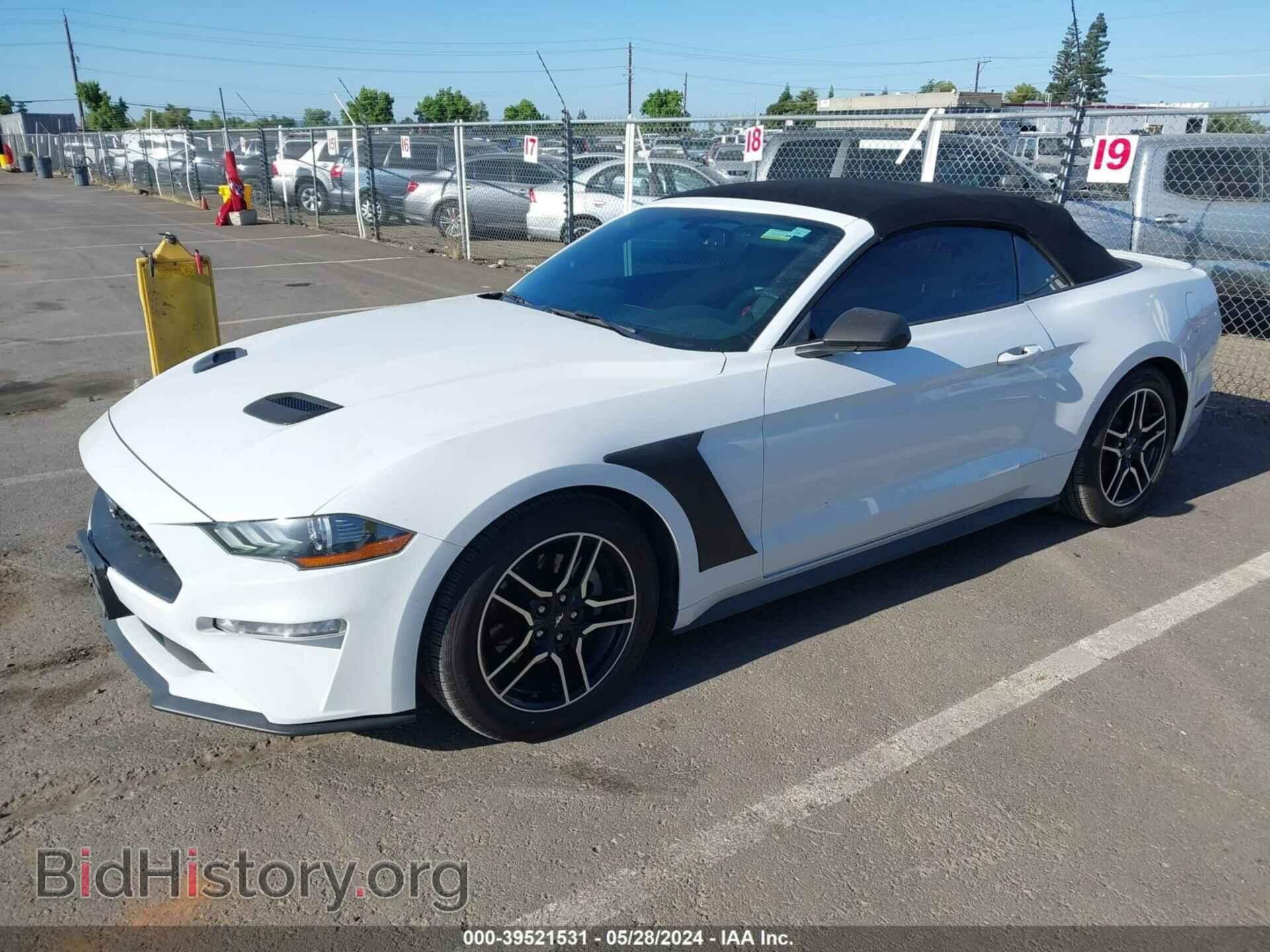 2019 FORD MUSTANG - VIN: 1FATP8UH2K5170105 - Фото 2
