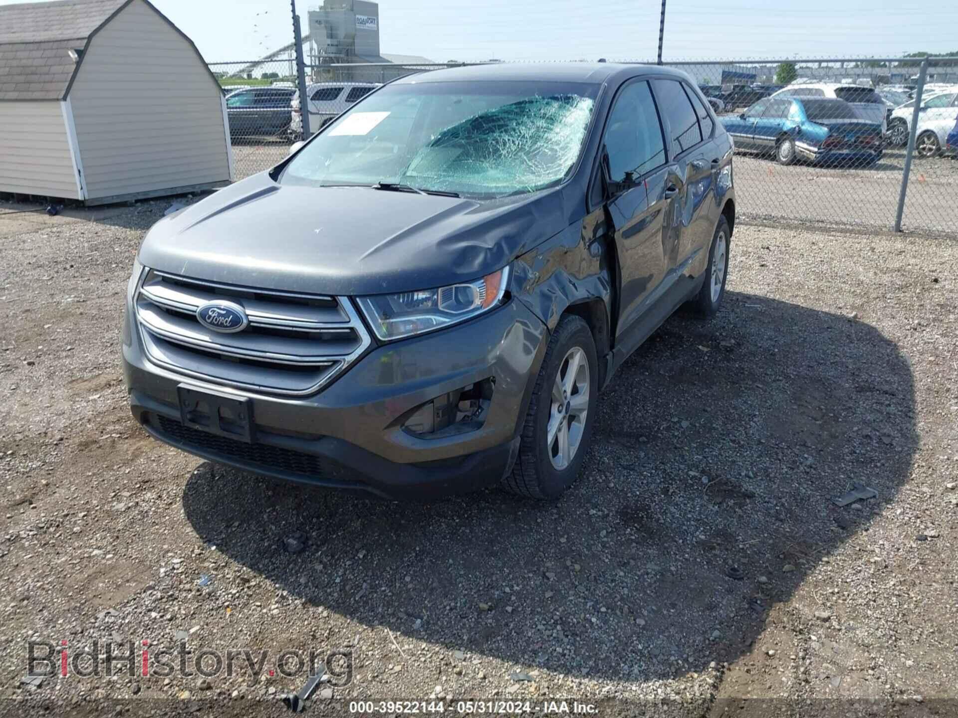 2017 FORD EDGE - VIN: 2FMPK4G93HBC62346 - Фото 2