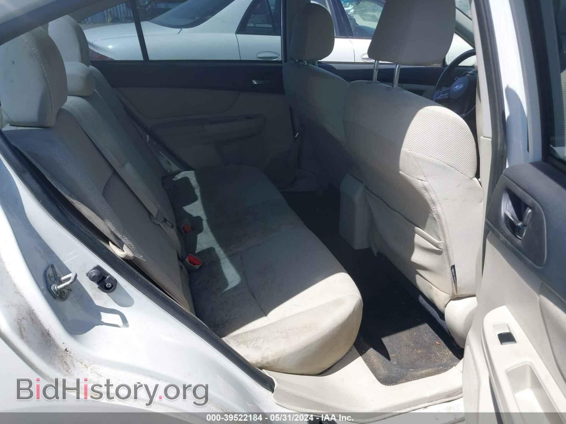 2012 SUBARU IMPREZA - VIN: JF1GJAF69CH029800 - Фото 8