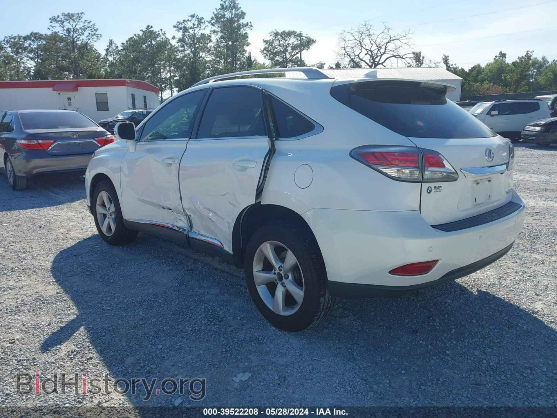 2015 LEXUS RX 350 - VIN: 2T2BK1BA7FC277995 - Фото 3