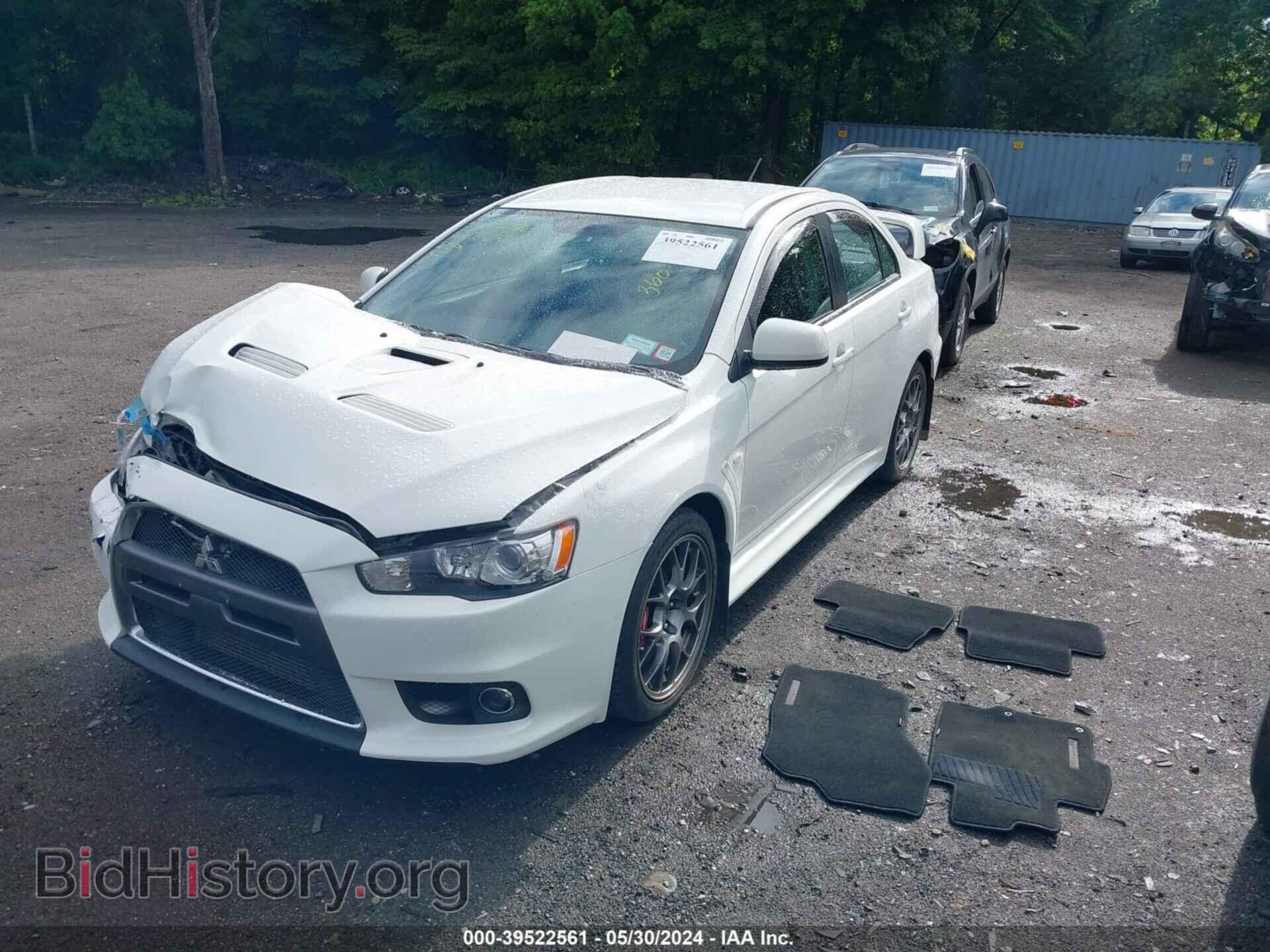 2010 MITSUBISHI LANCER EVOLUTION - VIN: JA32W5FV1AU007202 - Photo 2