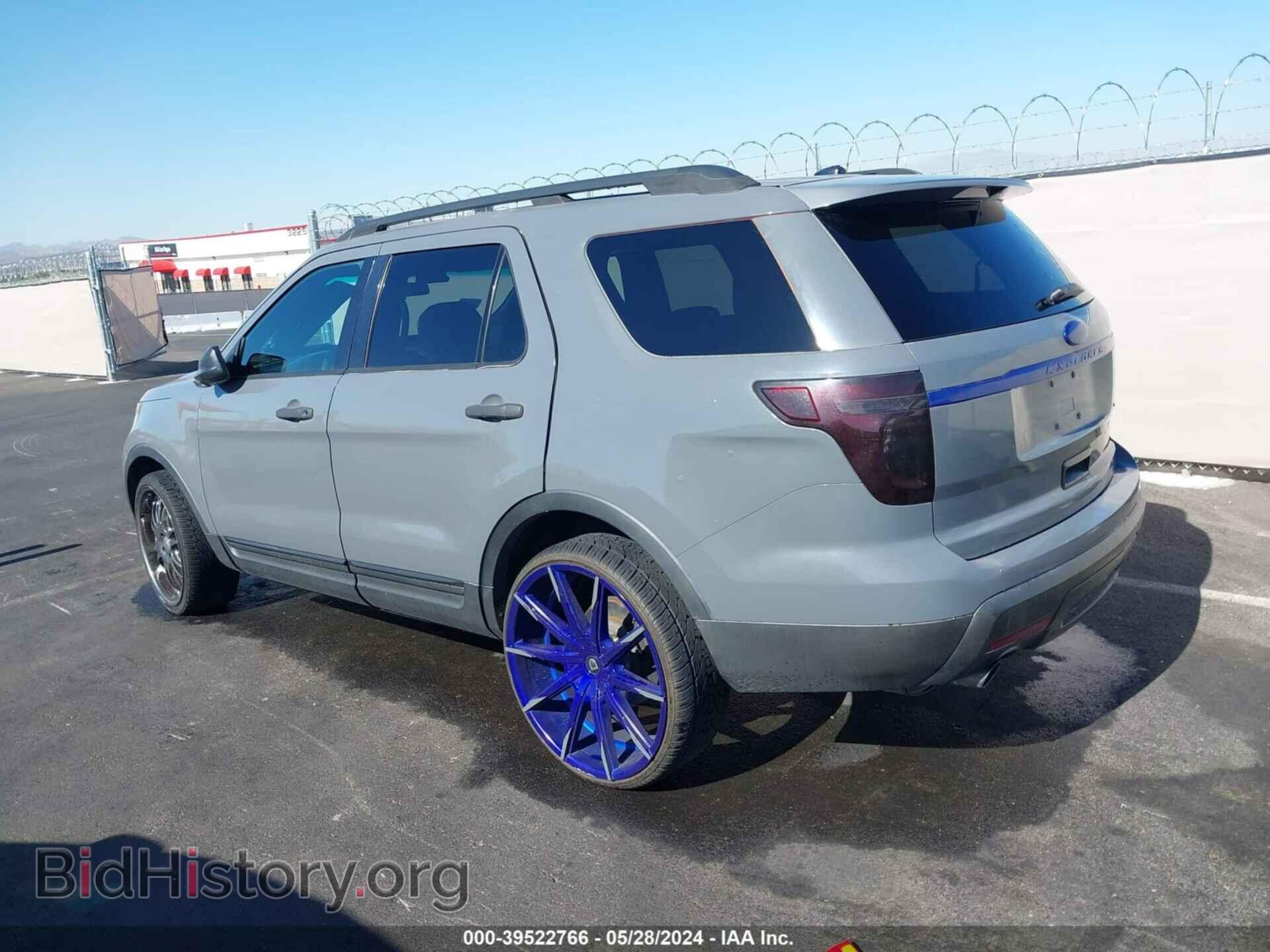 2013 FORD EXPLORER - VIN: 1FM5K7B96DGA80725 - Photo 3