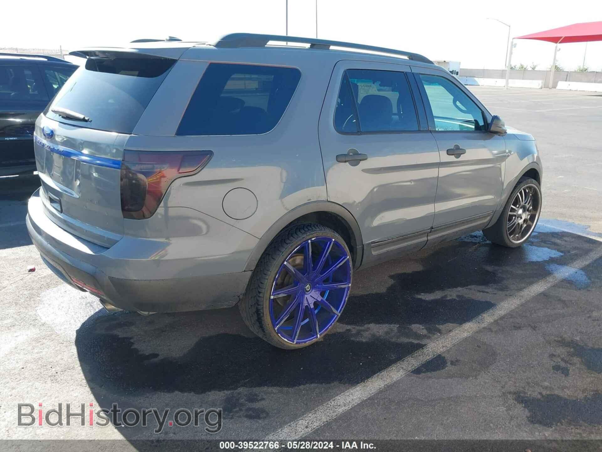 2013 FORD EXPLORER - VIN: 1FM5K7B96DGA80725 - Photo 4